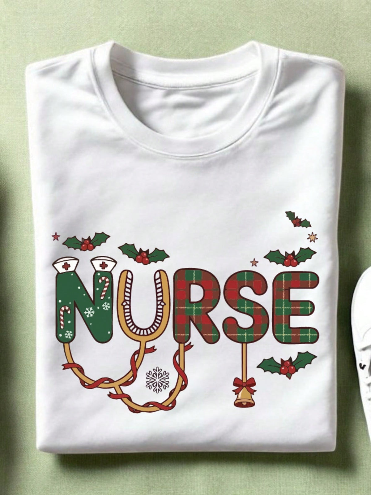 Christmas Nurse Unisex T-Shirt
