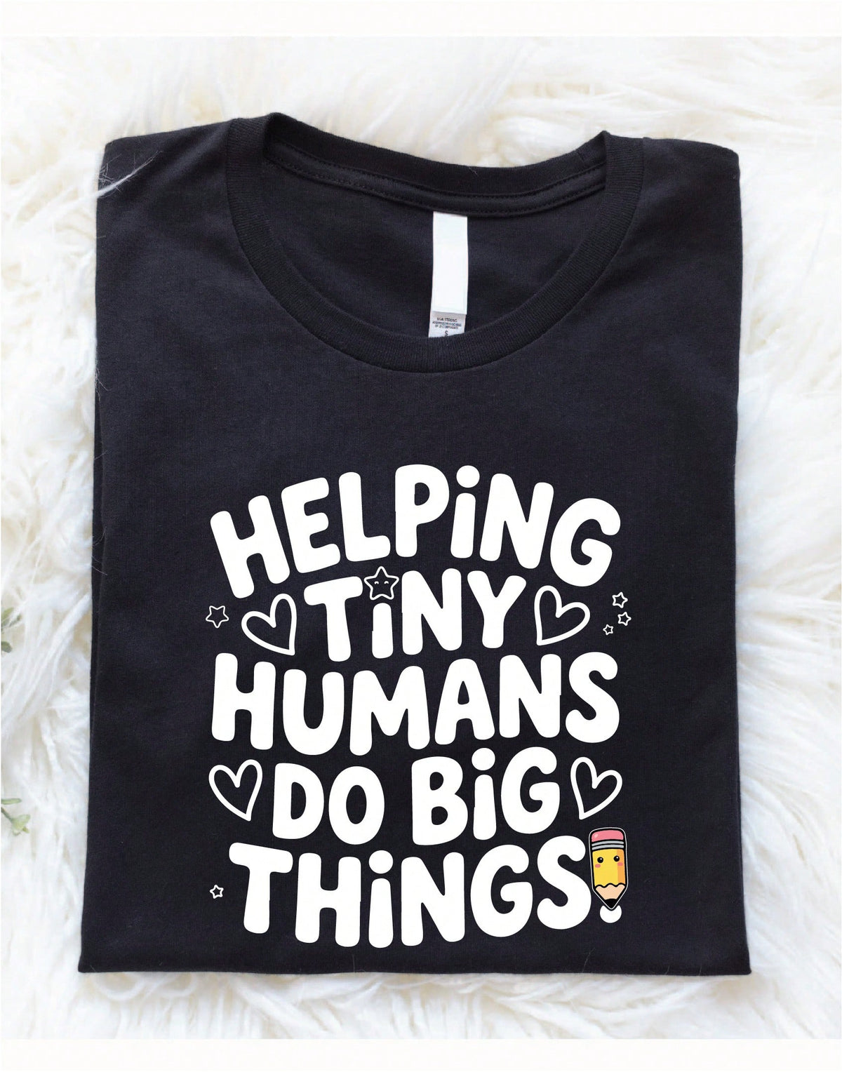 Retro Helping Tiny Humans Do Big Things T-Shirt