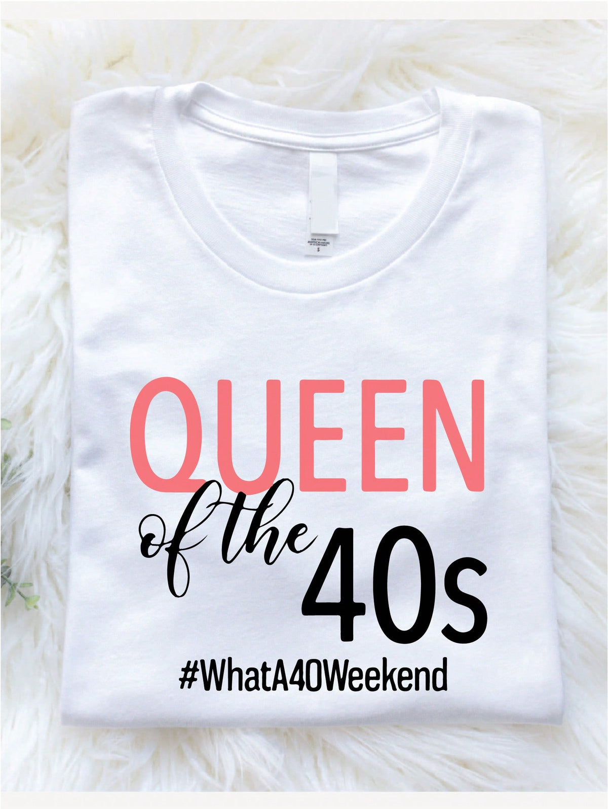 1PC 40th Birthday Queen T-Shirt