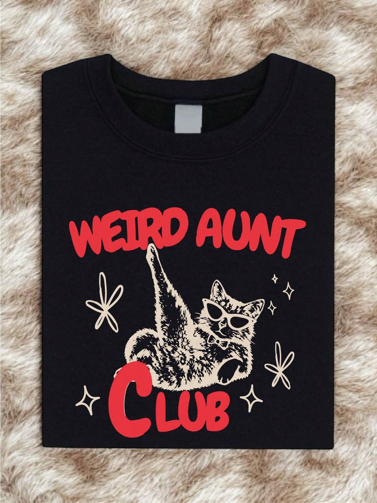 Weird Aunt Club Shirt Unisex Cat Aunt Outfit T-Shirt