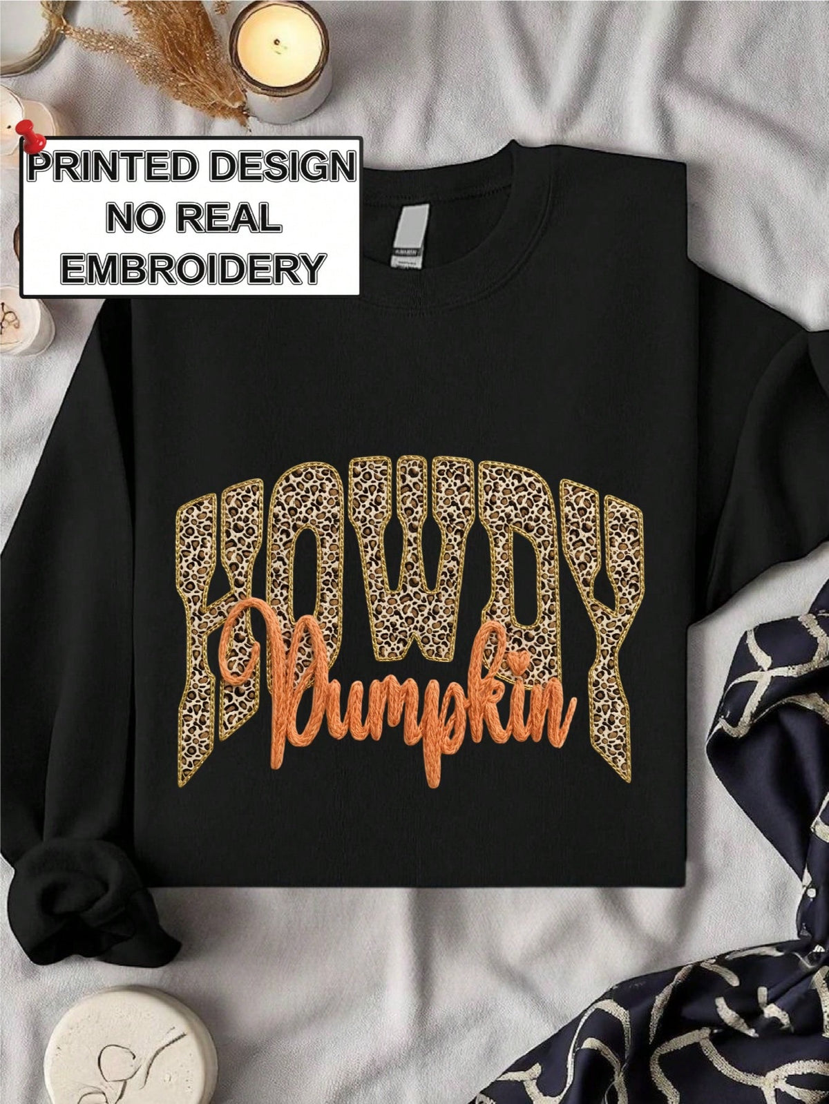 Howdy Pumpkin (DTF Graphic Print) Sweatshirt