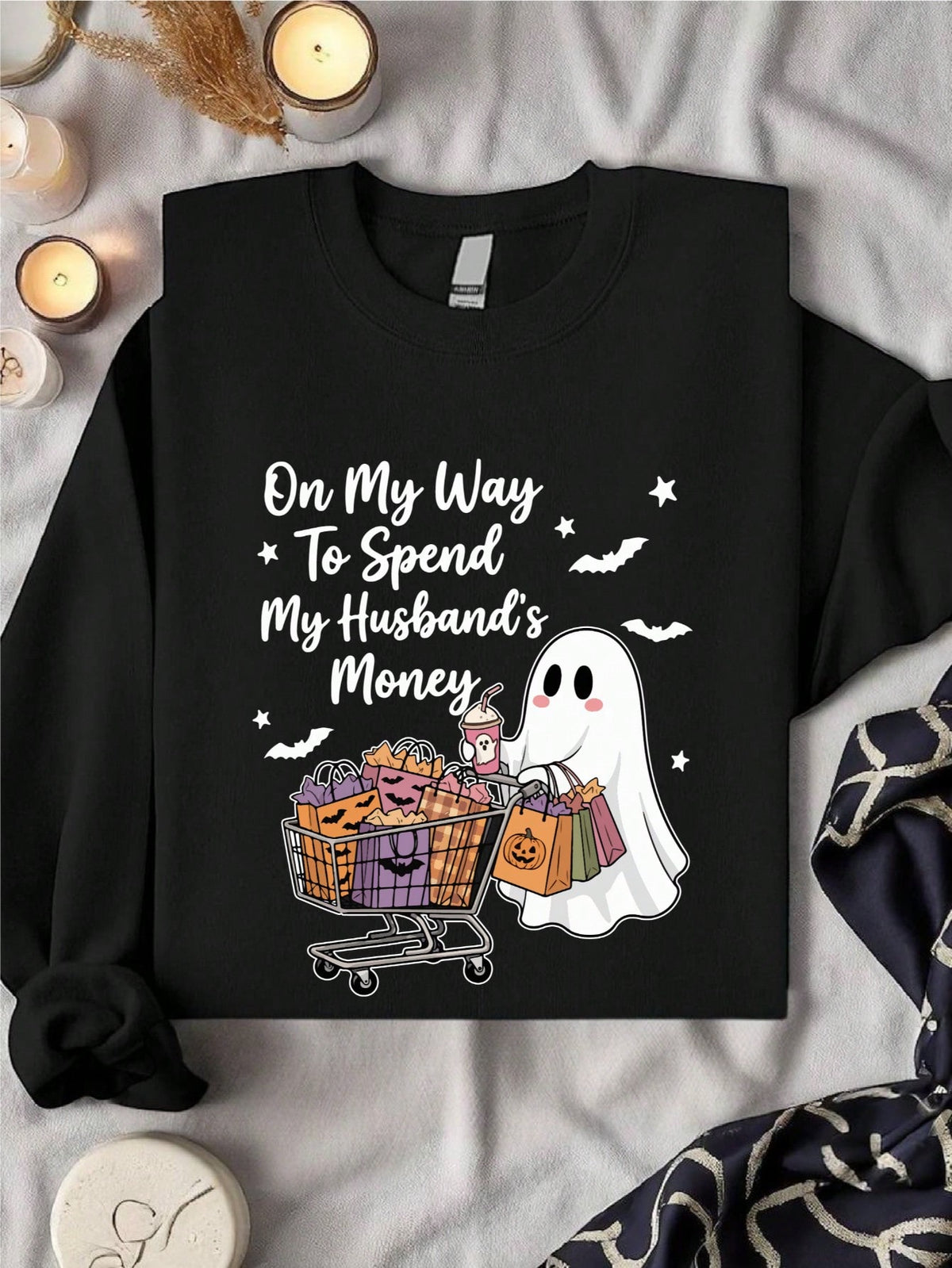 On Way To Spend My Husband's Money Sweatshirt