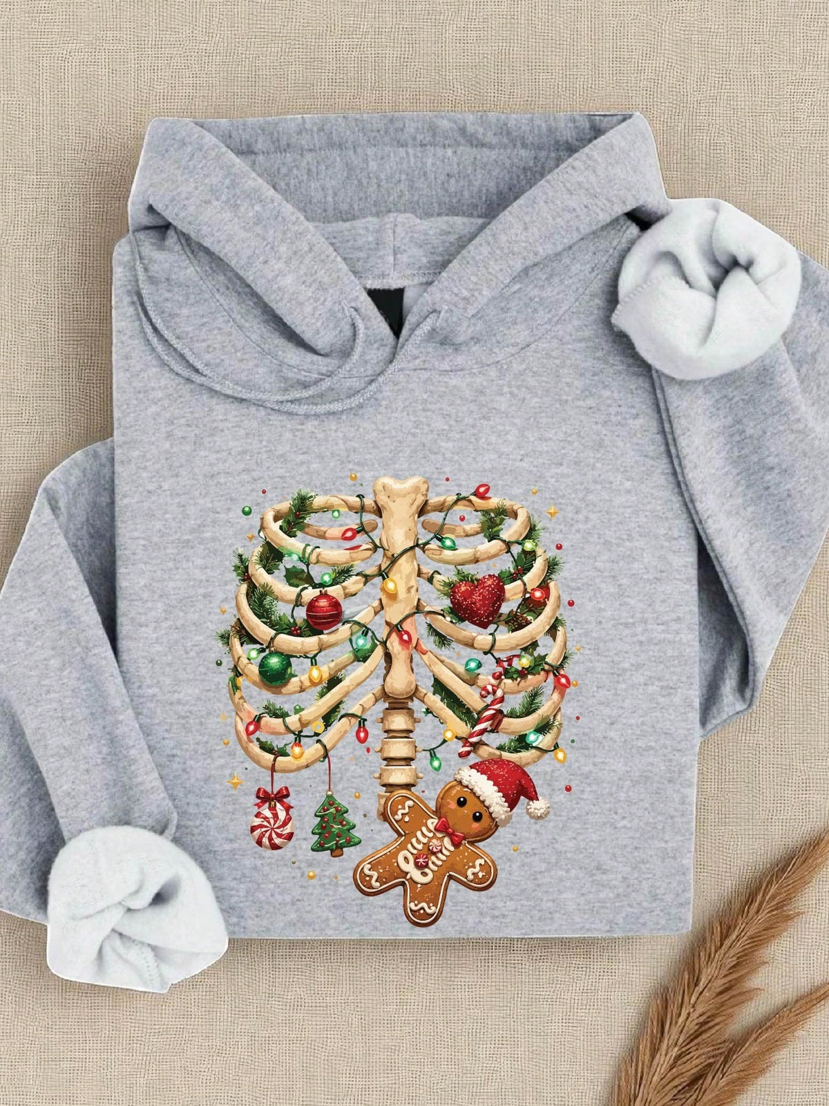 Christmas Pregnancy Announcement Hoodie