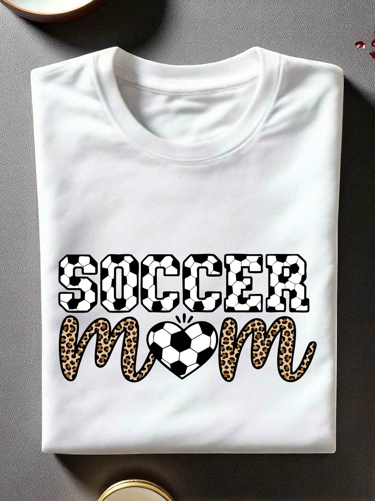 Leopard Soccer Mom Unisex T-Shirt