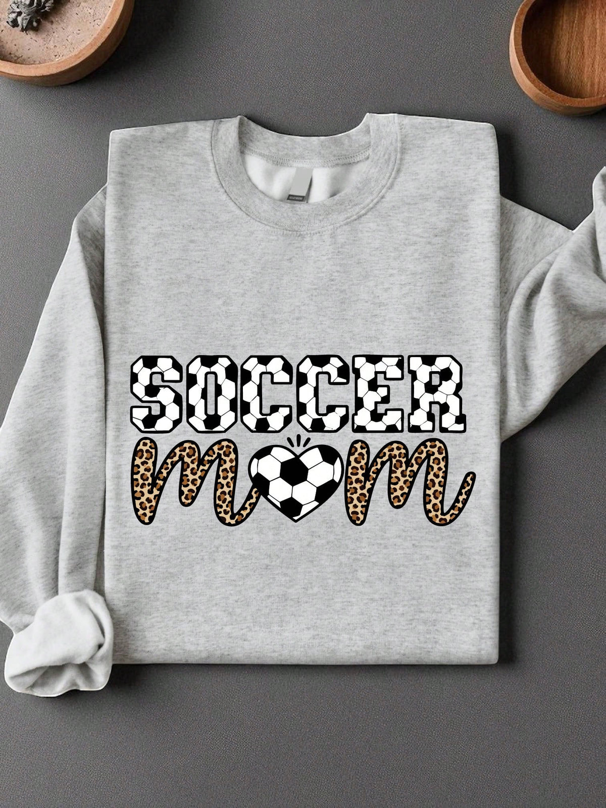 Leopard Soccer Mom Unisex Sweatshirt