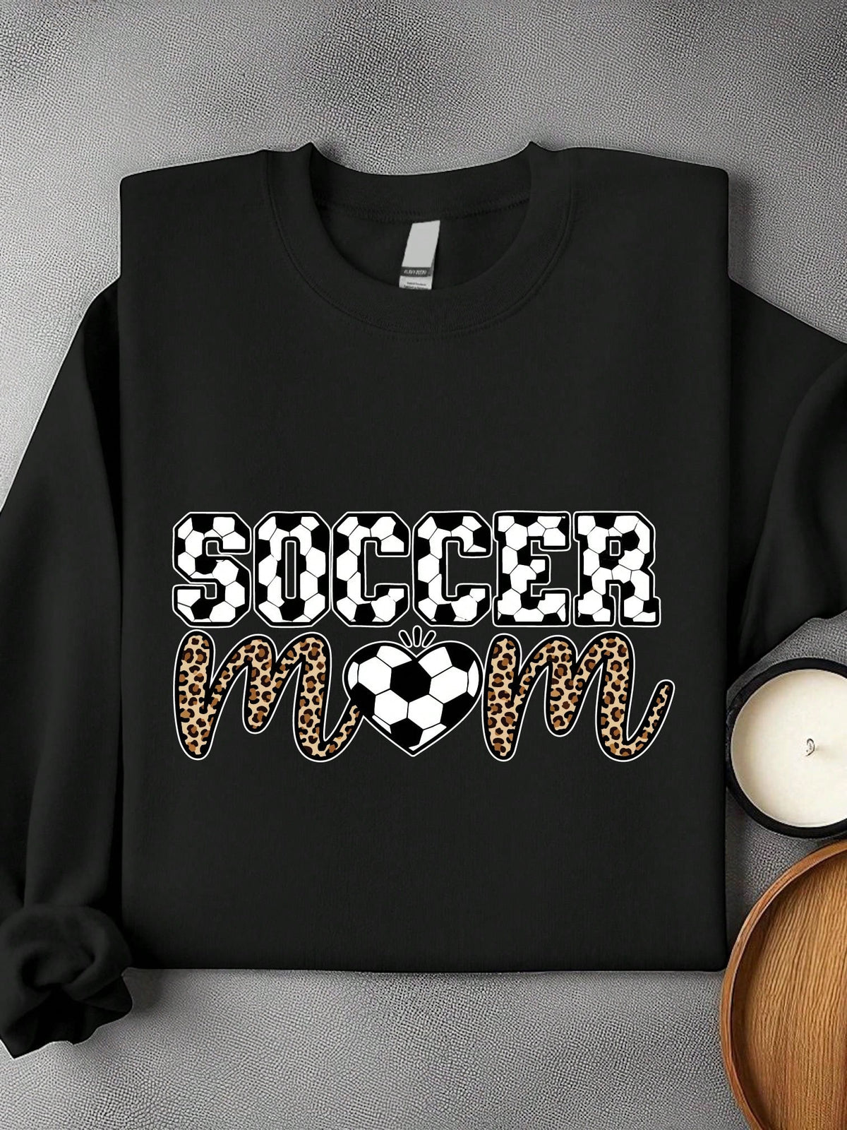 Leopard Soccer Mom Unisex Sweatshirt