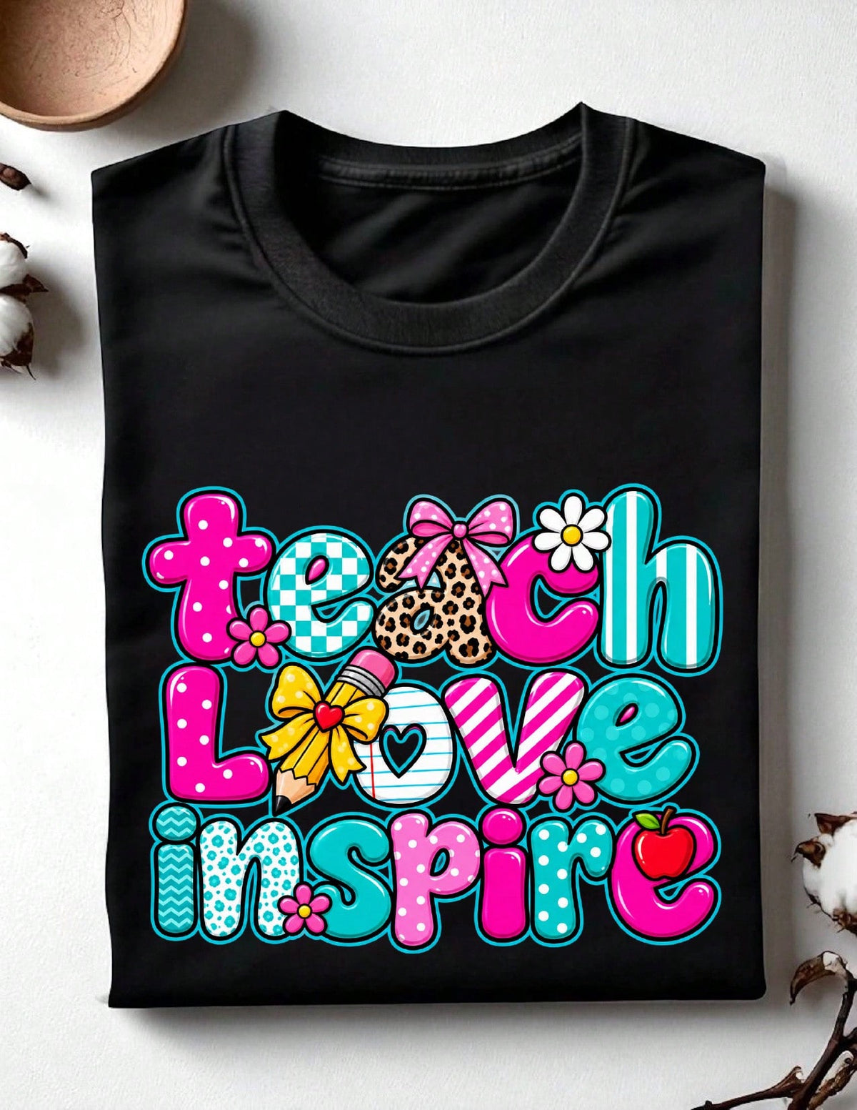 Teach Love Inspire Graphic T-Shirt
