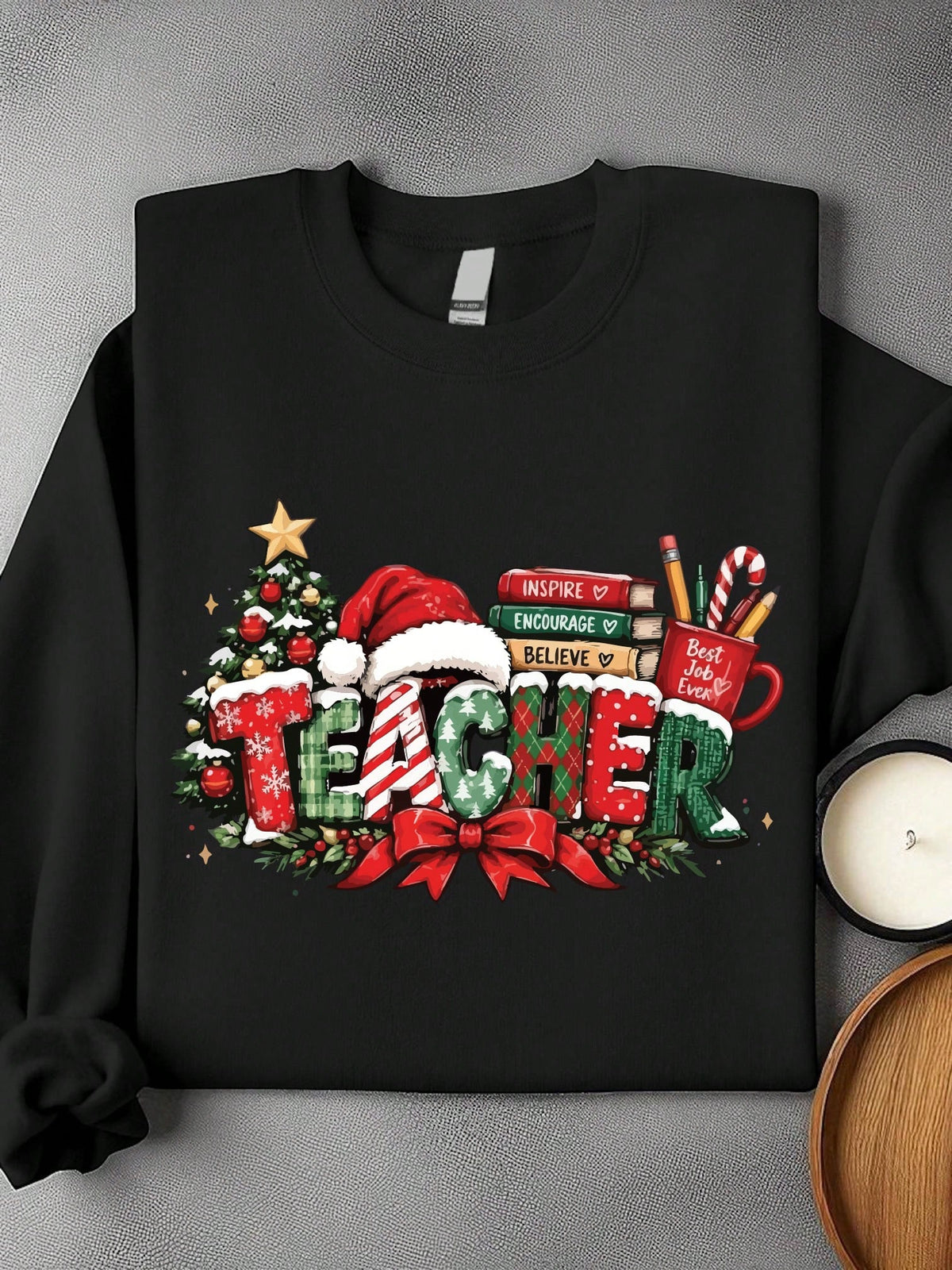 Christmas Teacher Unisex Sweatshirt