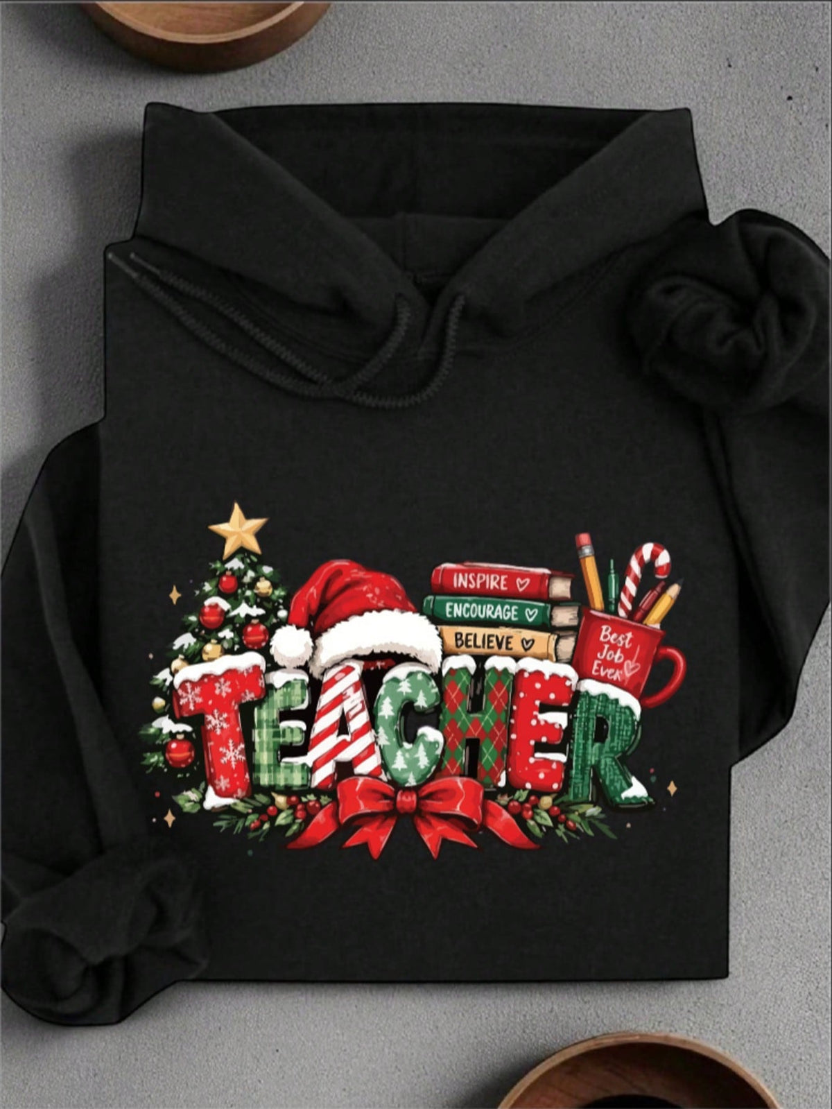 Christmas Teacher Unisex Hoodie