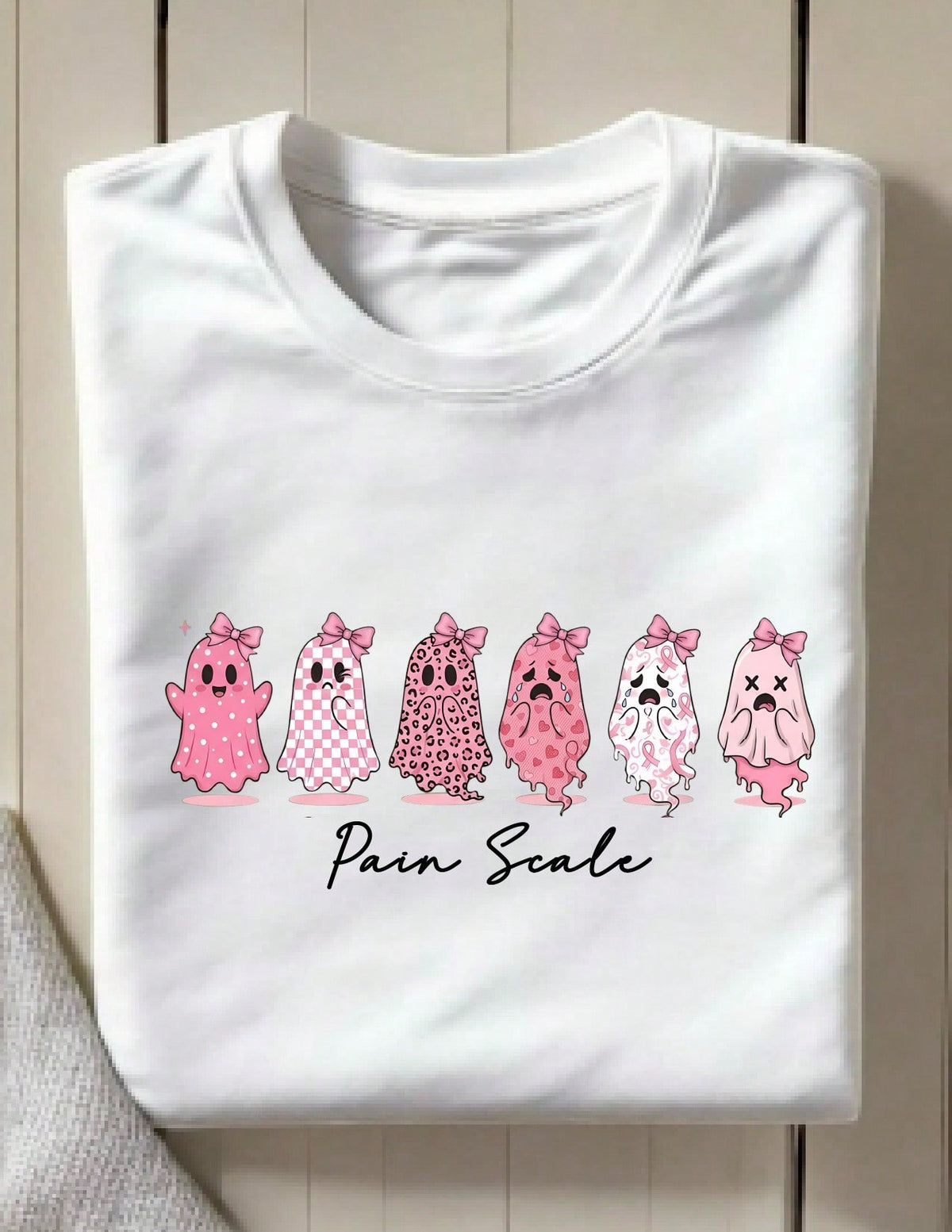 Funny Pain Scale Halloween T-Shirt