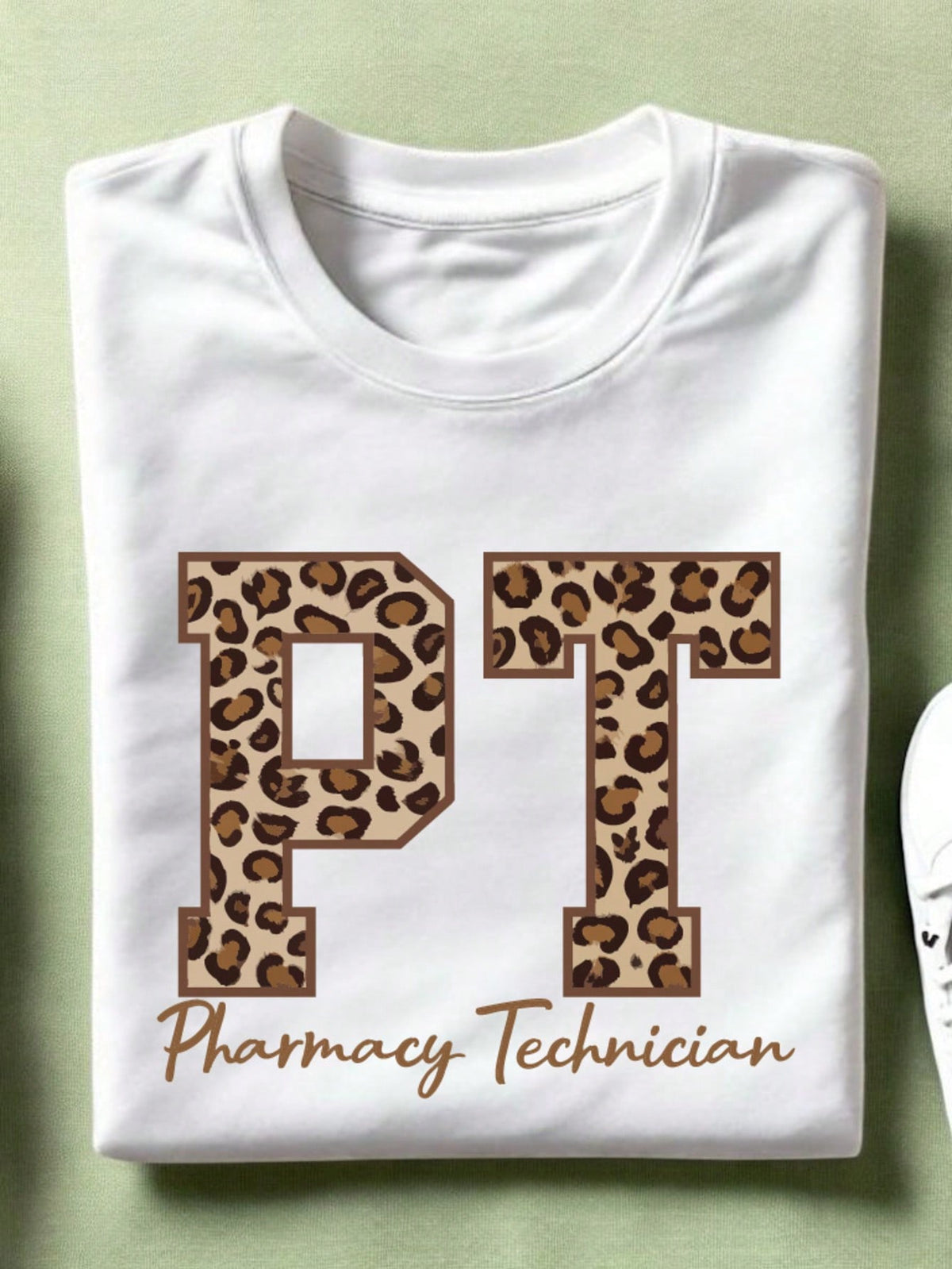 Leopard Pharmacy Technician Unisex T-Shirt