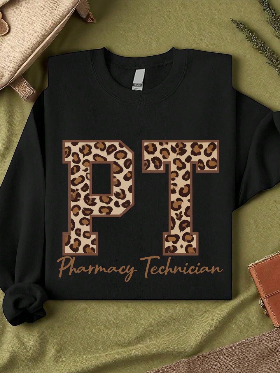 Leopard Pharmacy Technician Unisex Sweatshirt