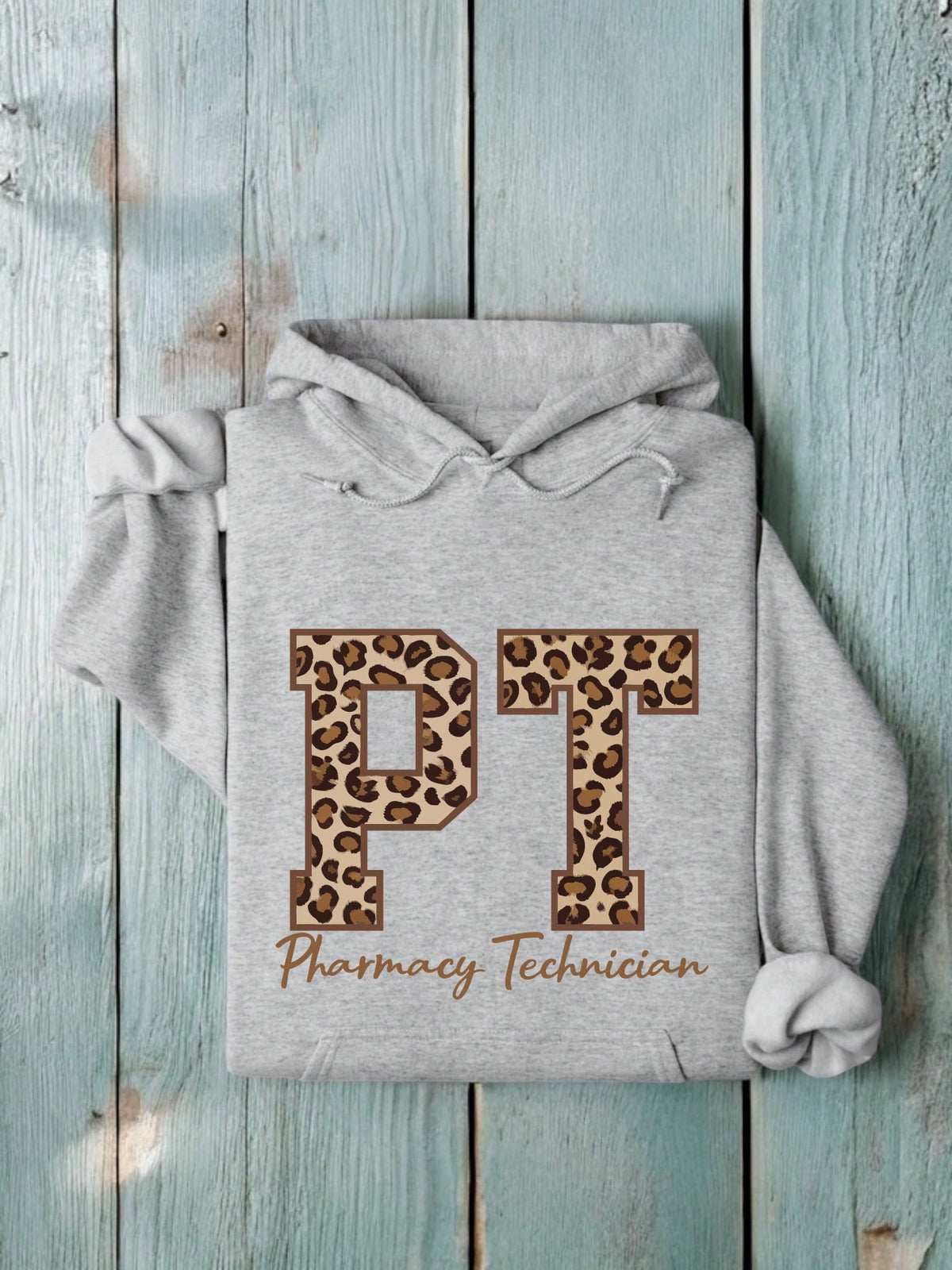 Leopard Pharmacy Technician Unisex Hoodie