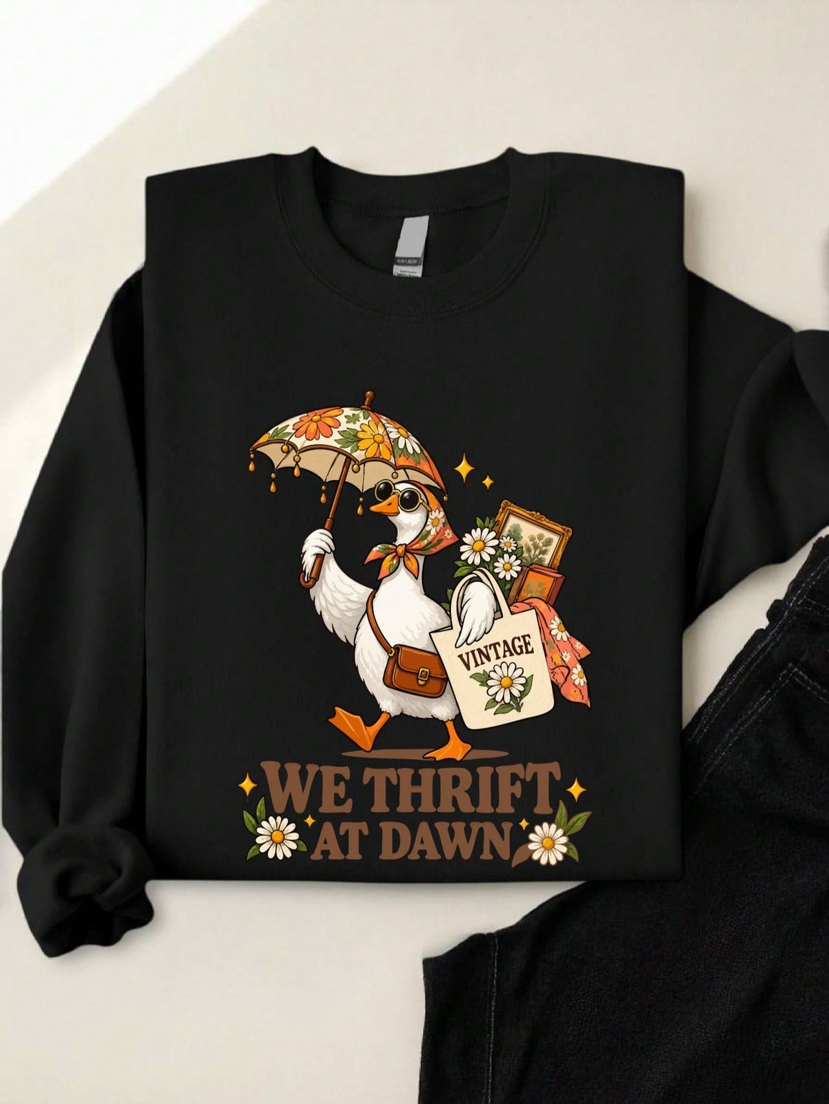 We Thrift At Dawn Sweatshirt