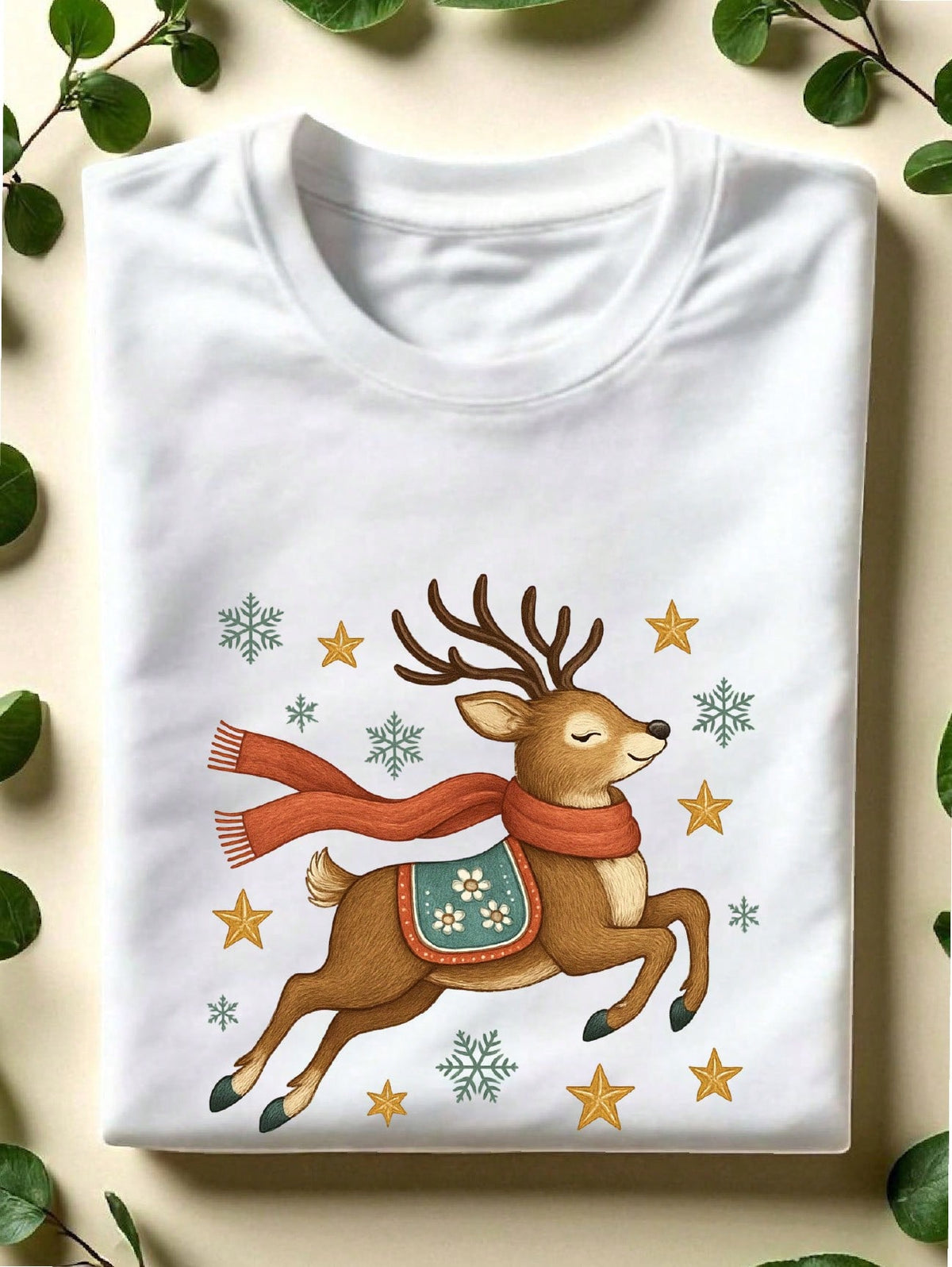 Retro Reindeer T-Shirt