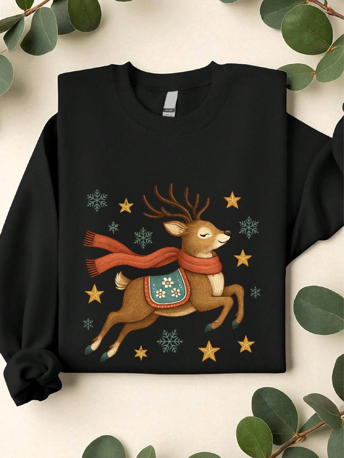 Retro Reindeer Sweatshirt