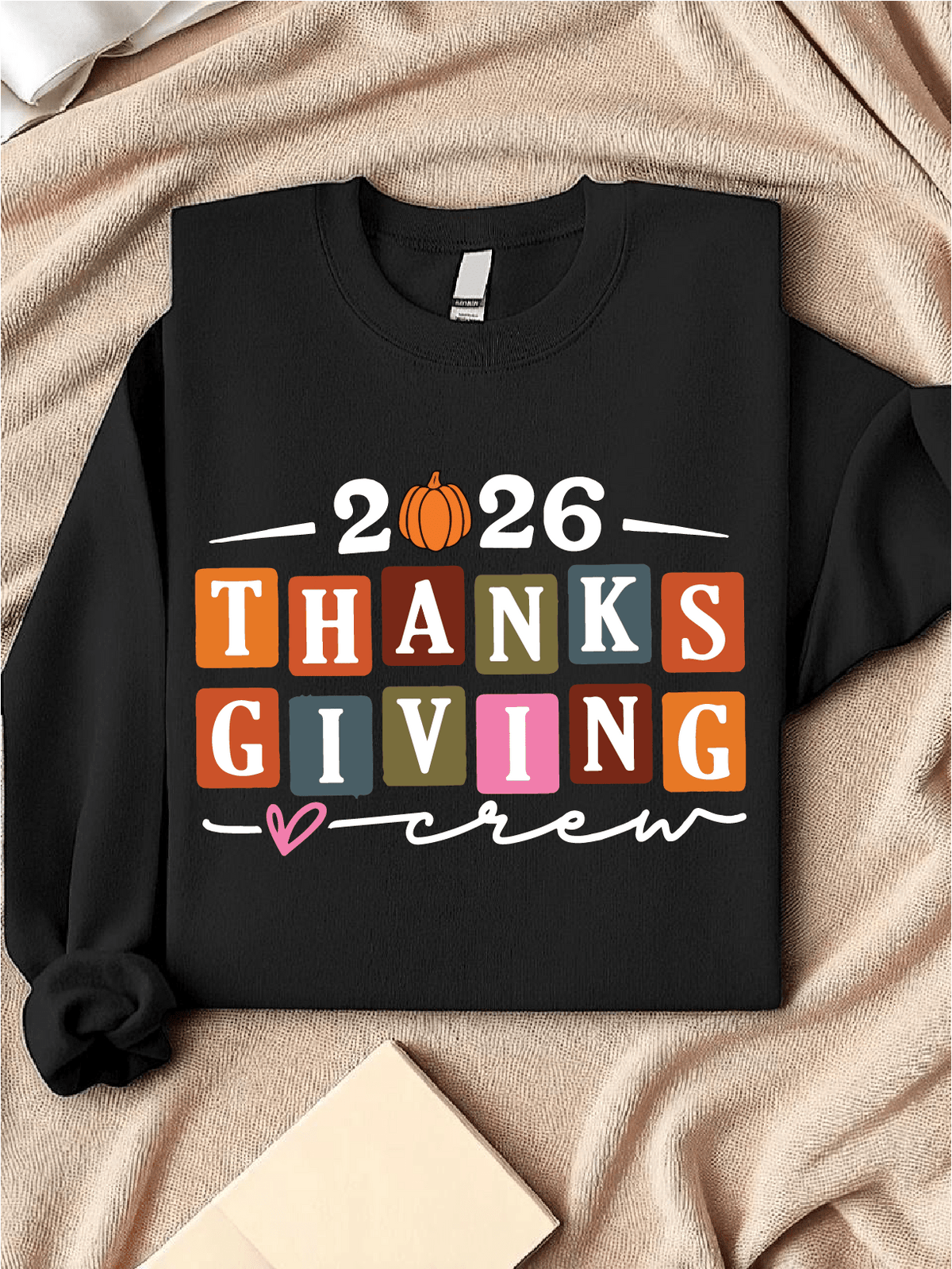 Family Thanksgiving Crew Sweatshirt