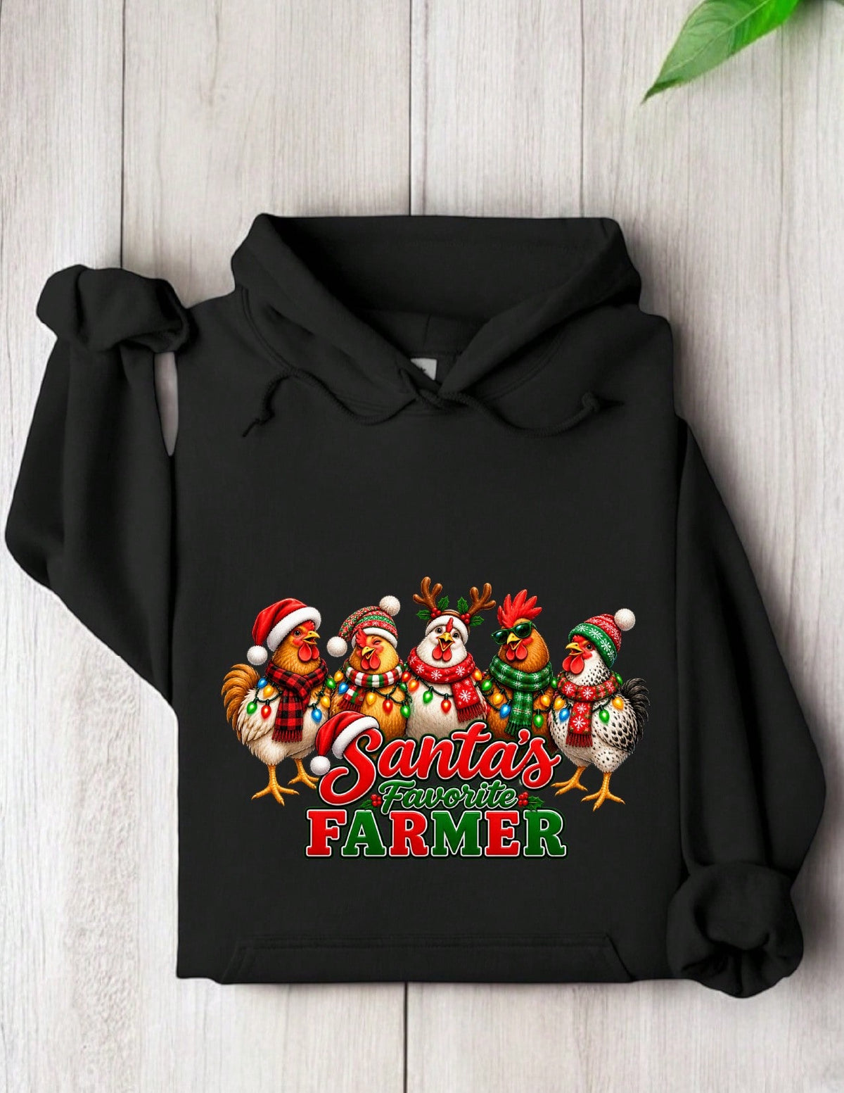 Santa's Favorite Farmer Hoodie
