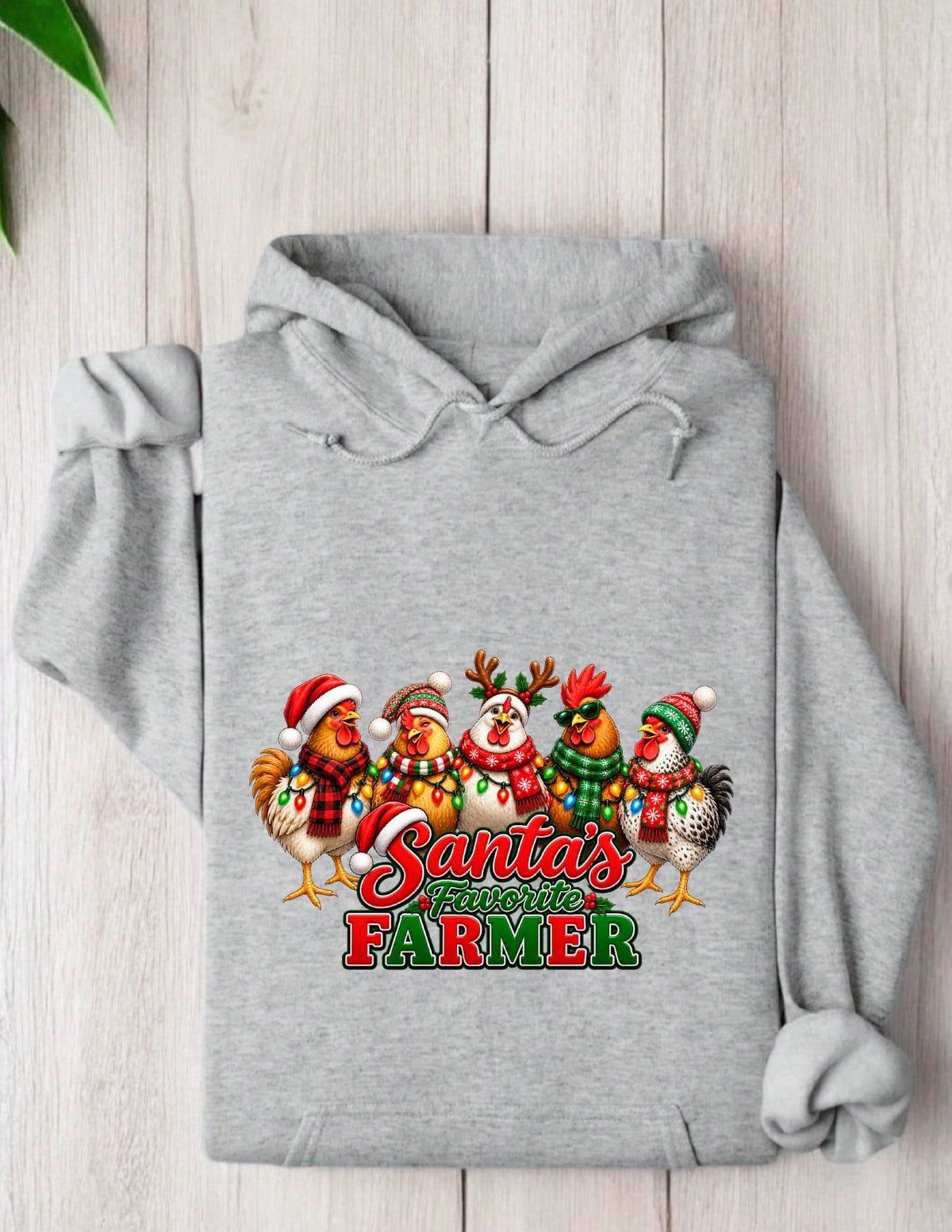 Santa's Favorite Farmer Hoodie
