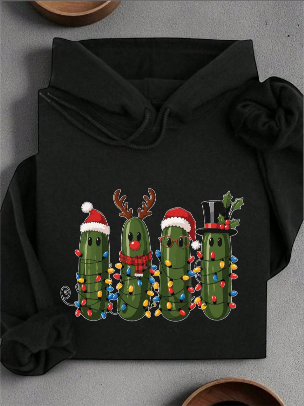 Christmas Pickle Unisex Hoodie