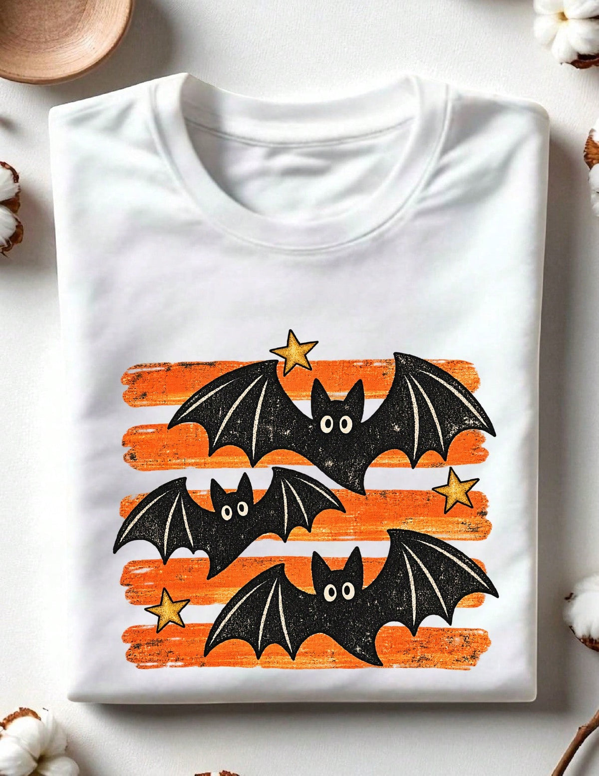 Vintage Bat Halloween T-Shirt