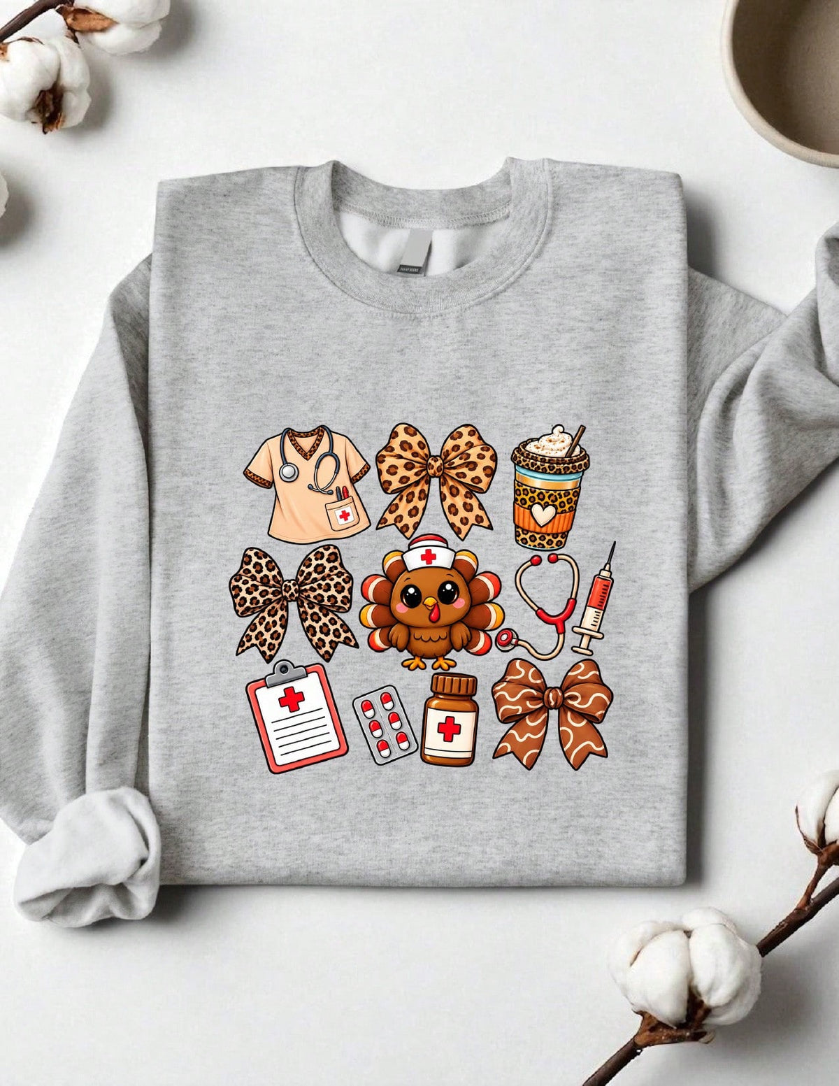 Nurse Turkey Sweatshirt