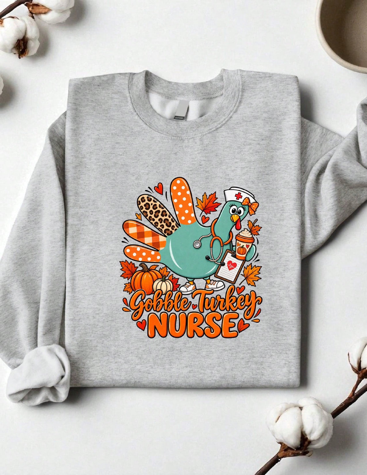 Funny Thanksgiving Nurse Sweatshirt
