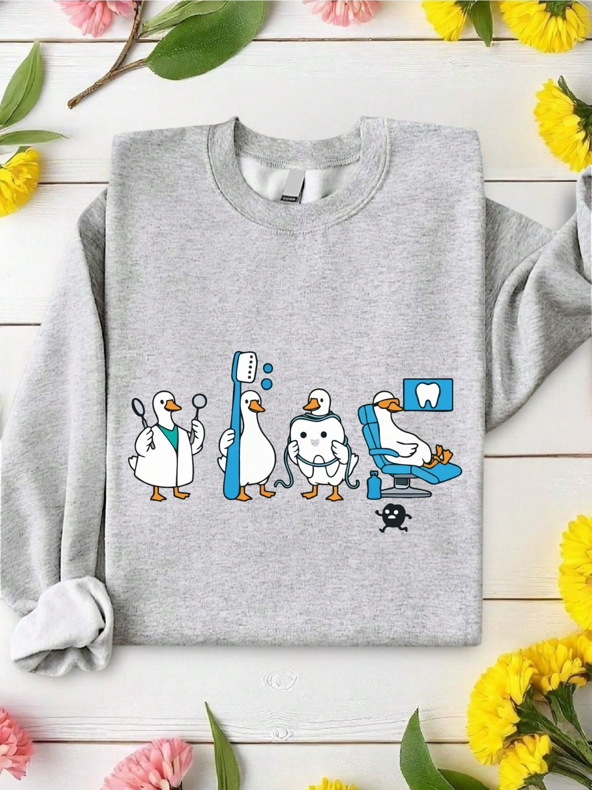 Funny Dental Goose Sweatshirt