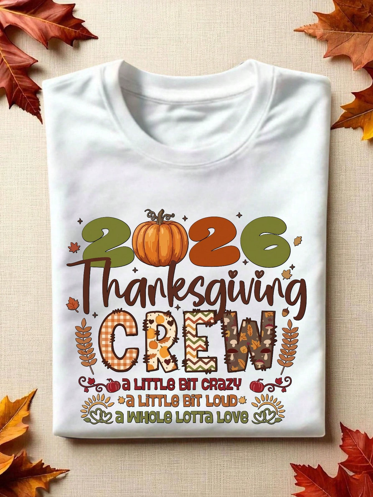 Thanksgiving Crew T-Shirt