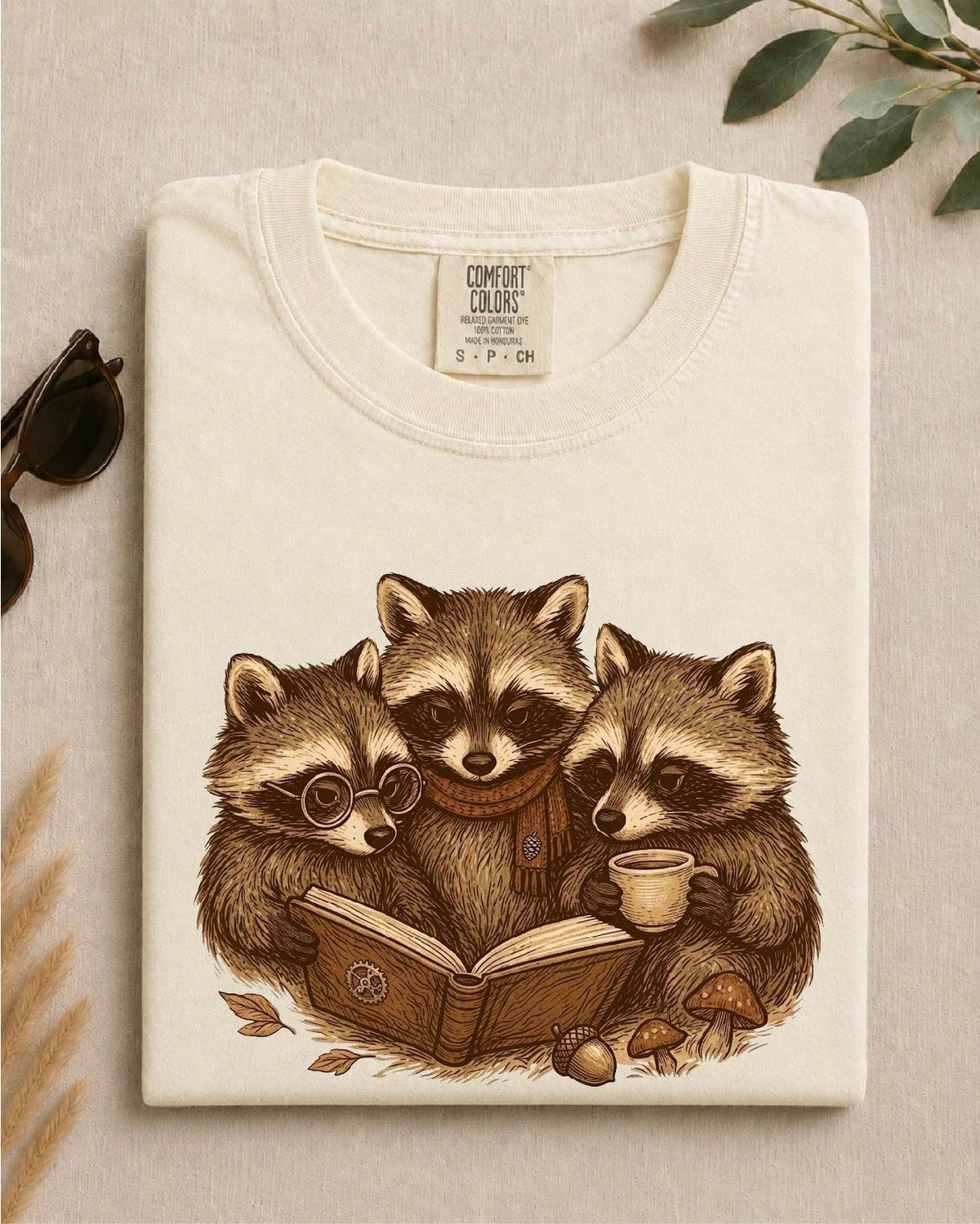 Autumn Raccoon T-Shirt