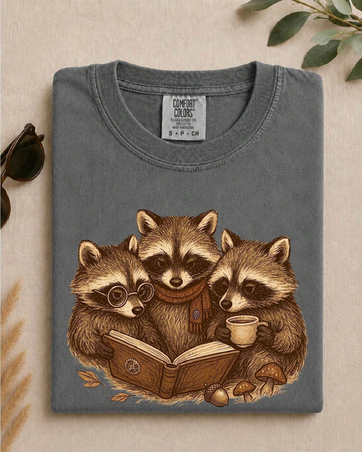 Autumn Raccoon T-Shirt