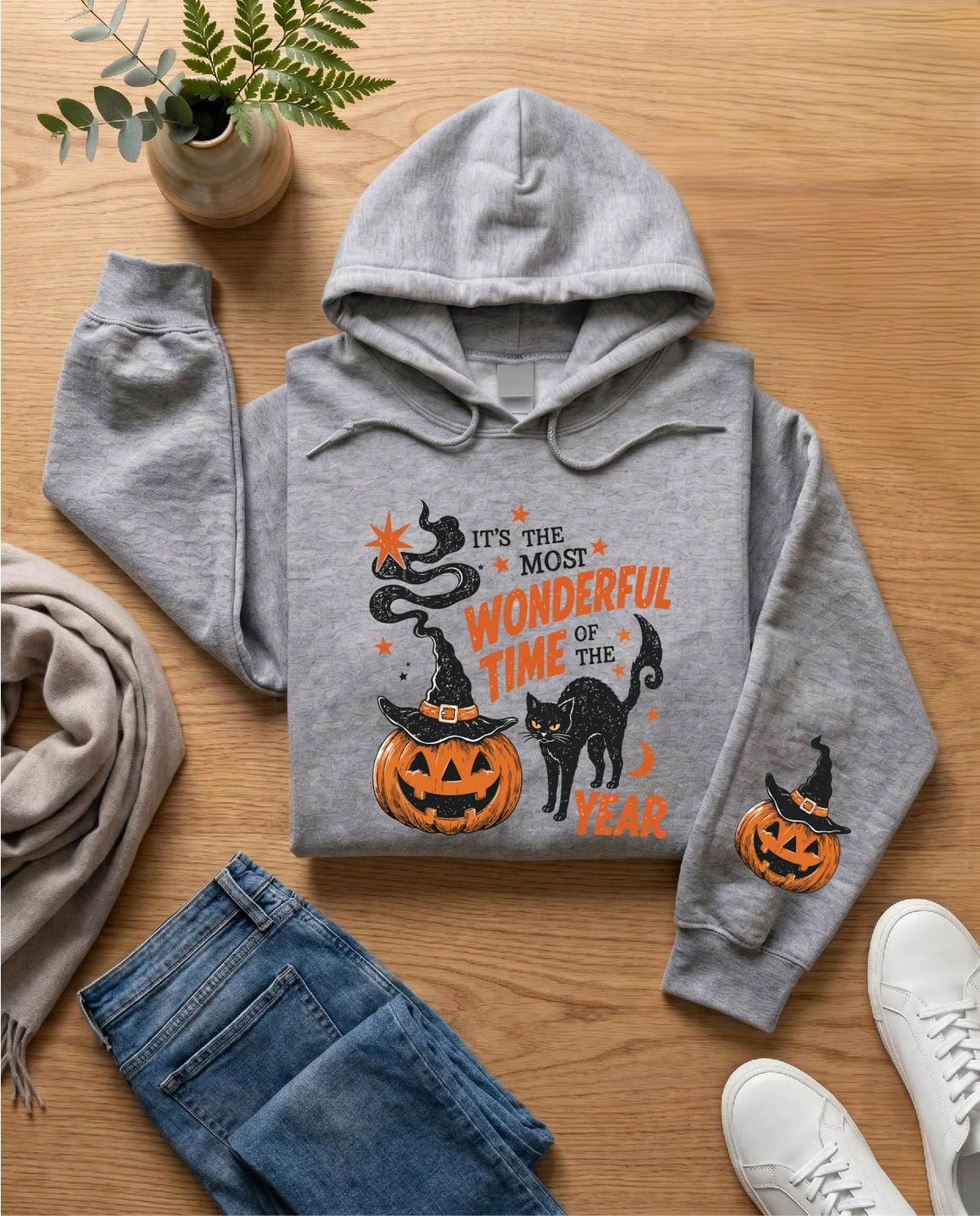 Vintage Halloween Hodie Hoodie