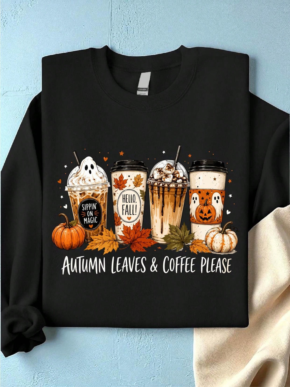 Halloween Coffee Sweatshirt