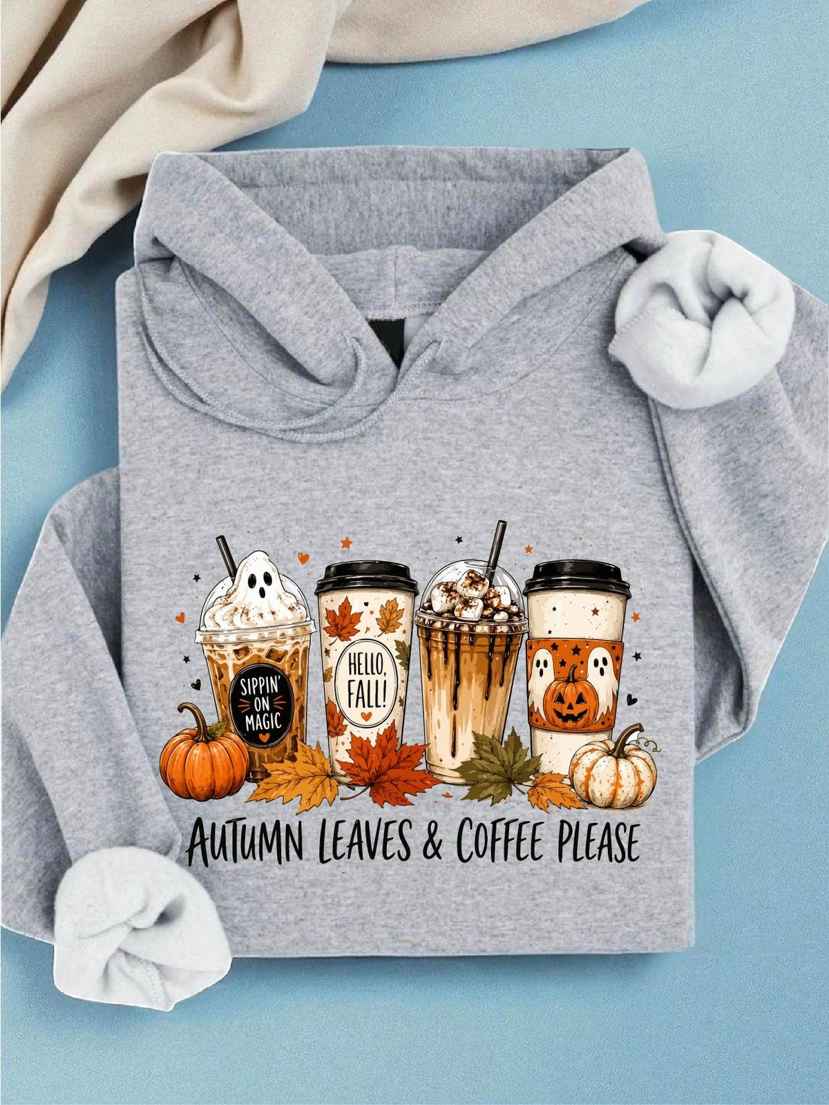 Halloween Coffee Hoodie