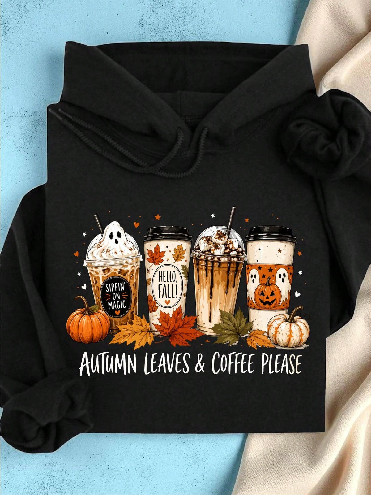 Halloween Coffee Hoodie