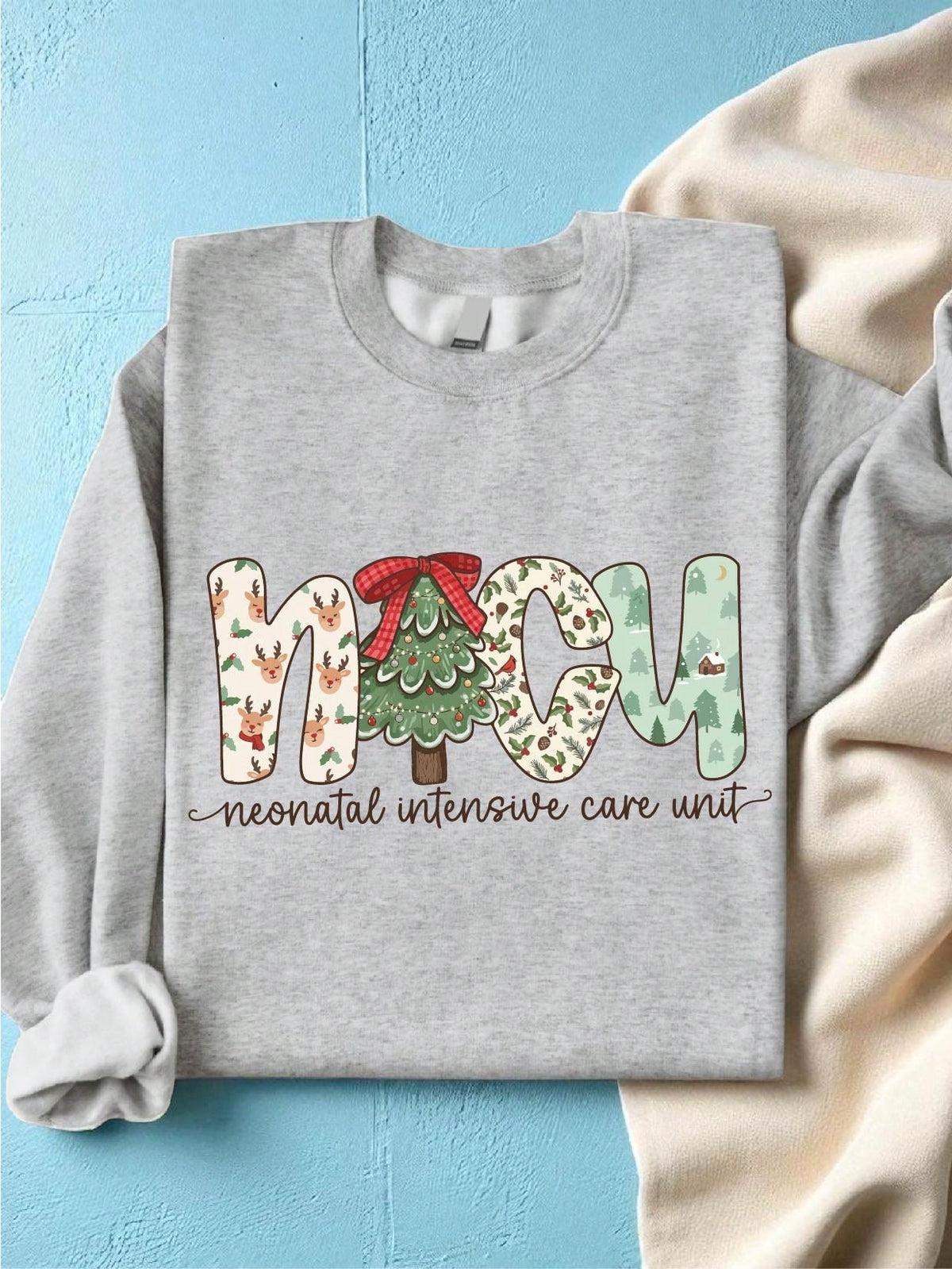 NICU Nurse Christmas Sweatshirt