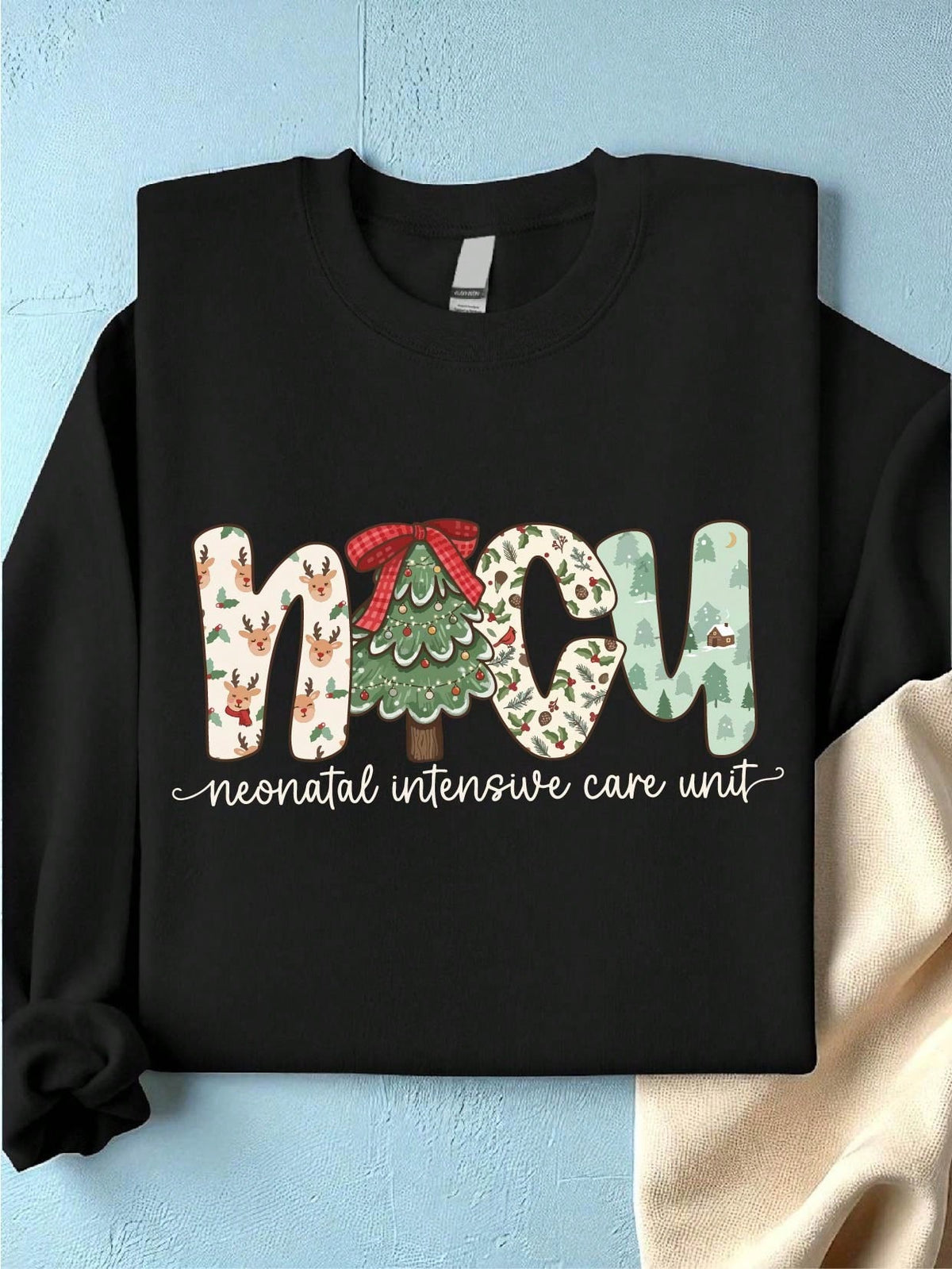 NICU Nurse Christmas Sweatshirt