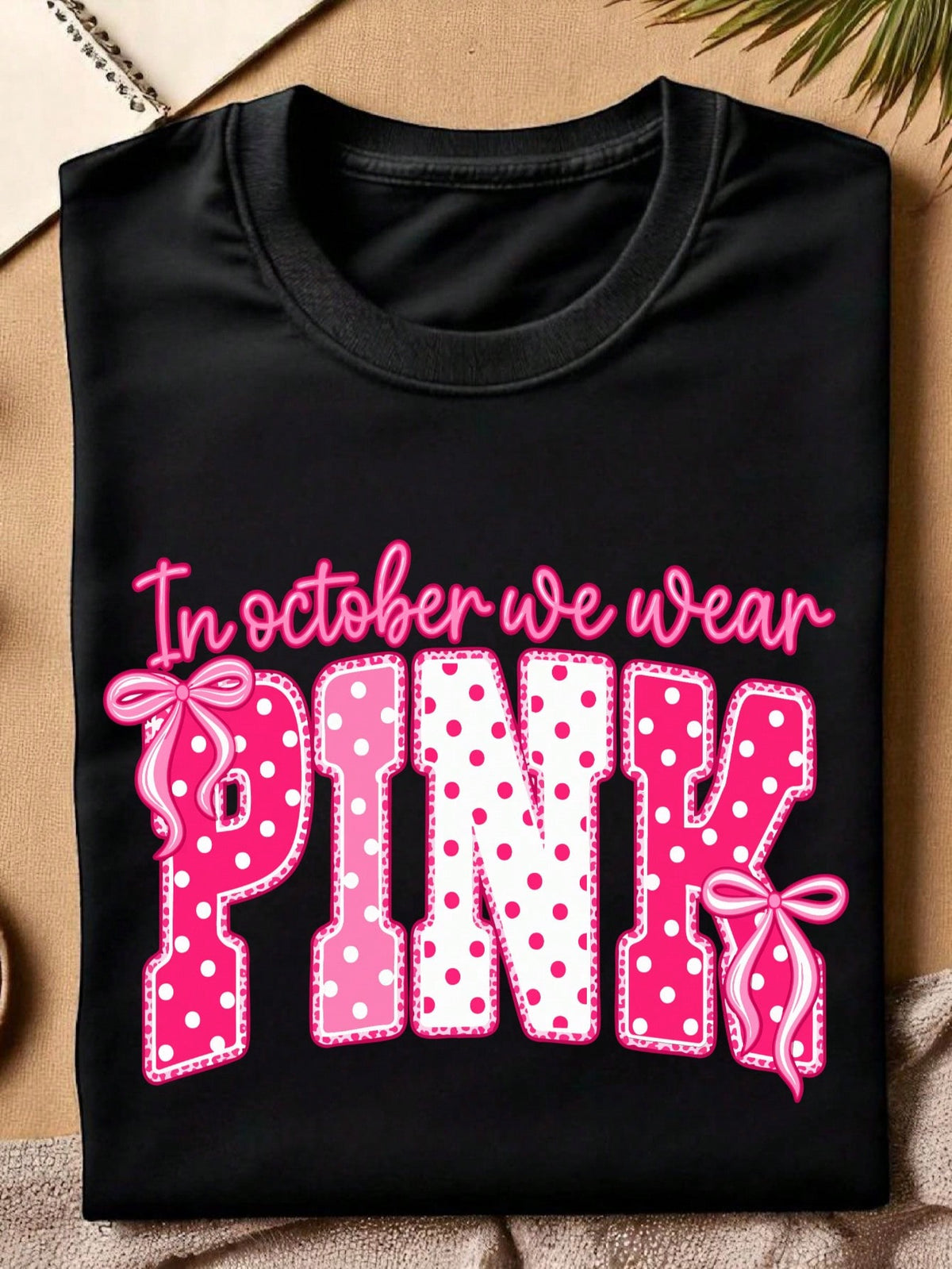 In October We Wear Pink T-Shirt