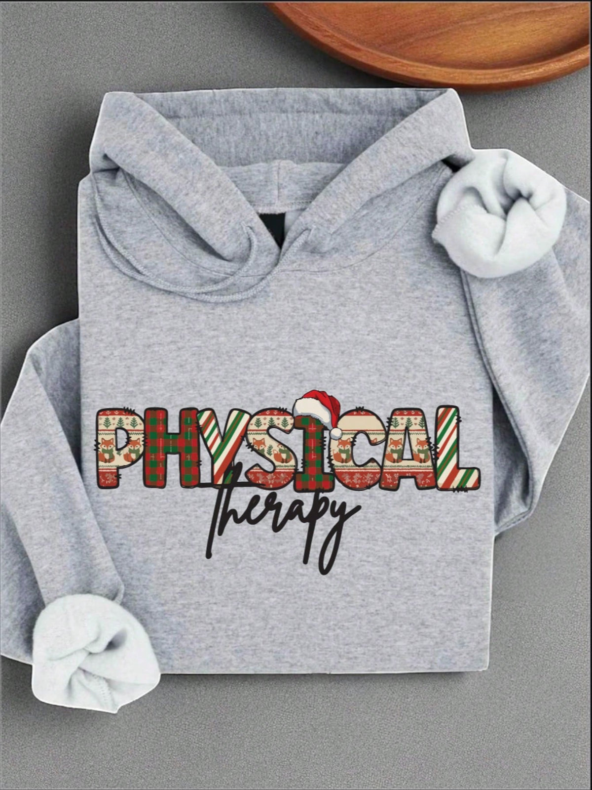 Christmas Physical Therapy Unisex Hoodie