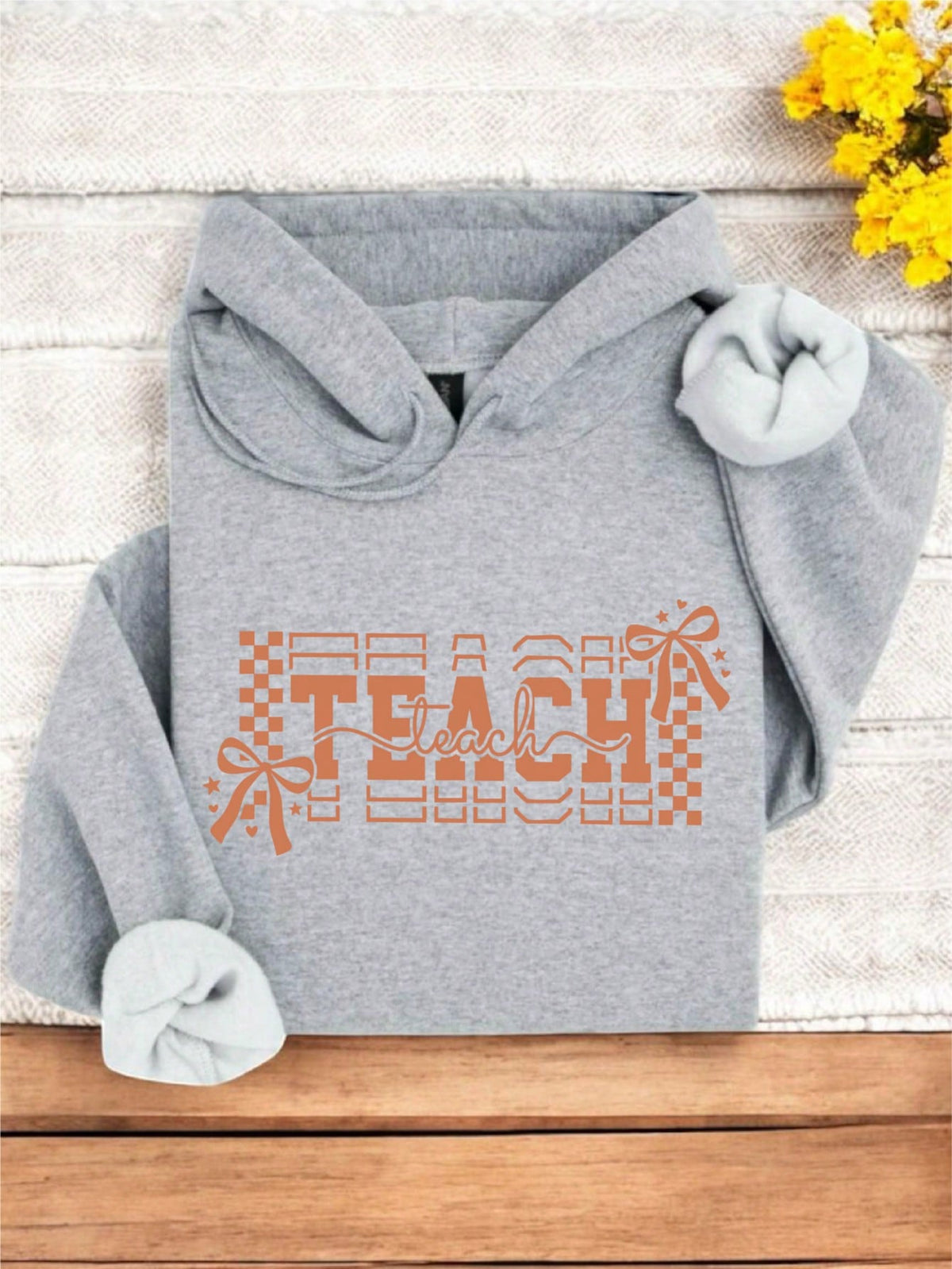 Coquette Teach Hoodie
