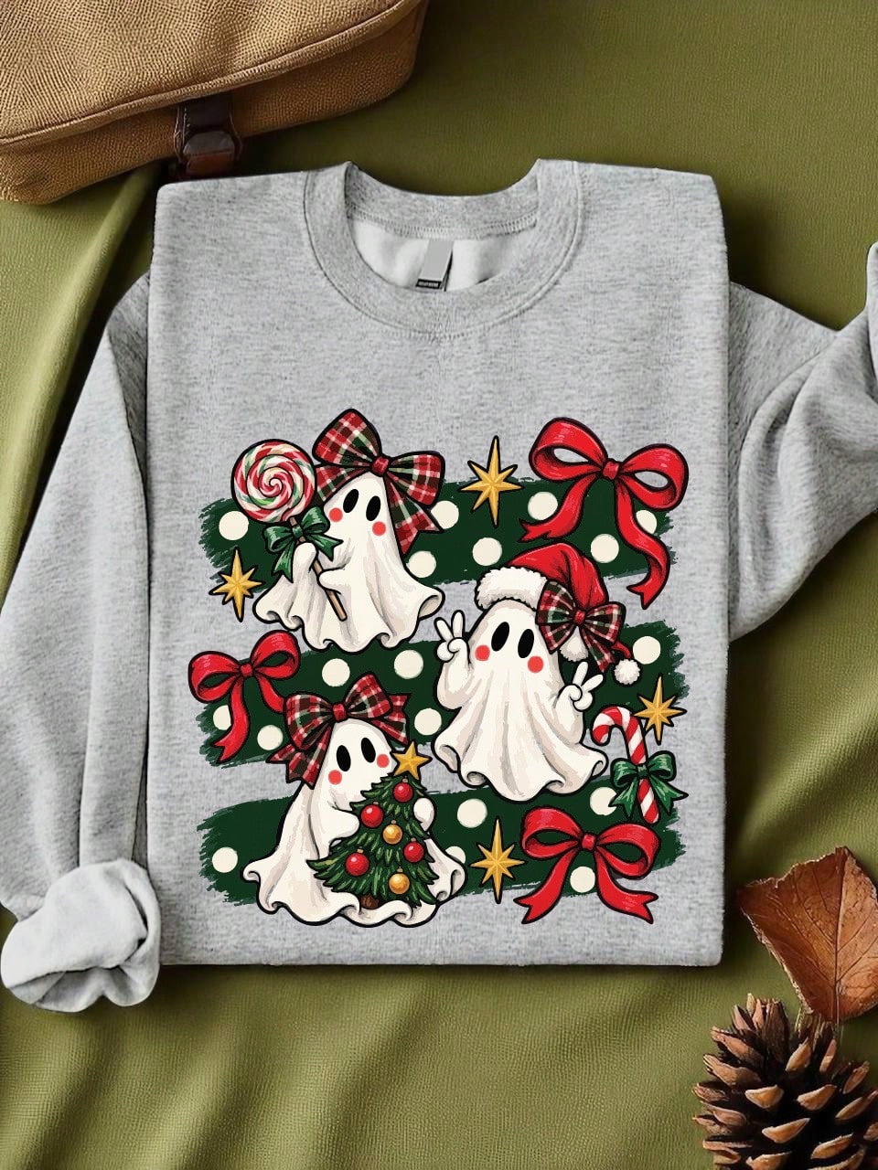 Christmas Ghost Unisex Sweatshirt