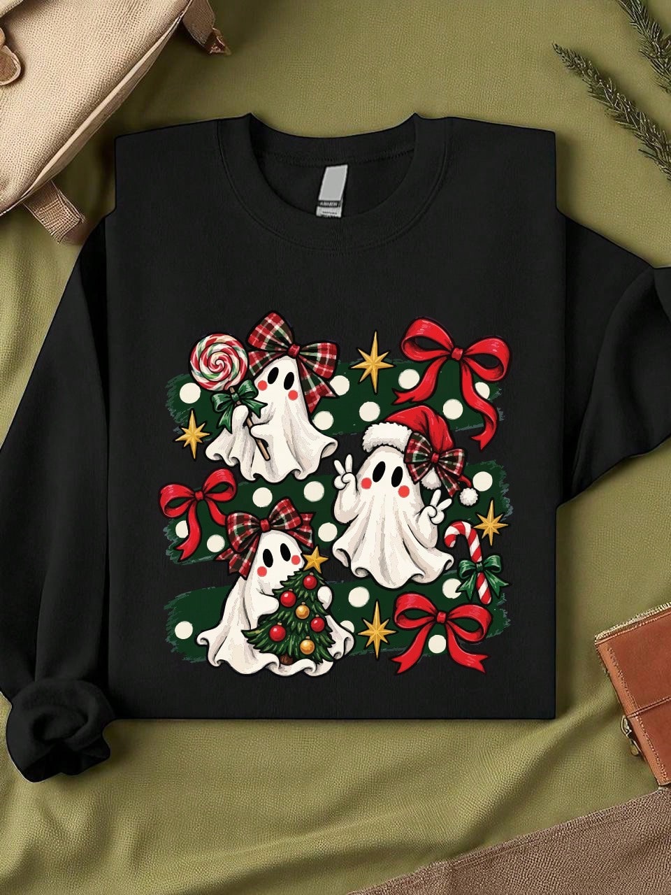 Christmas Ghost Unisex Sweatshirt