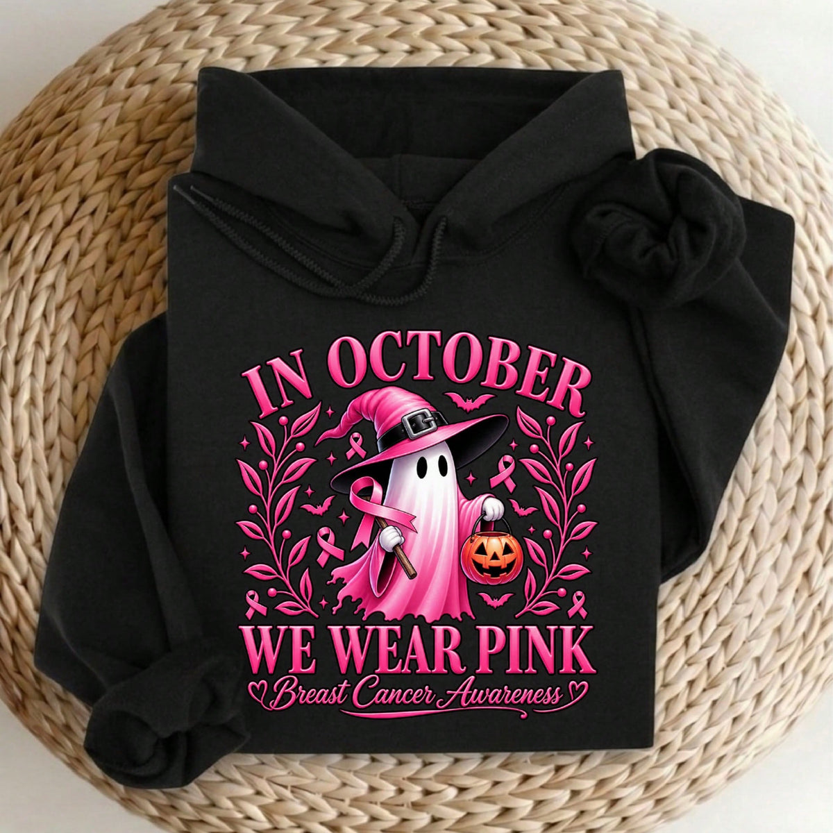 In October We Wear Pink Hoodie