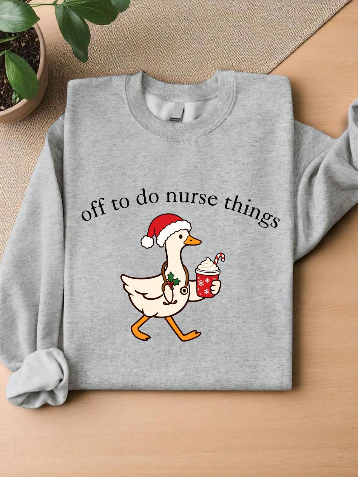 Off To Do Nurse Things Sweatshirt