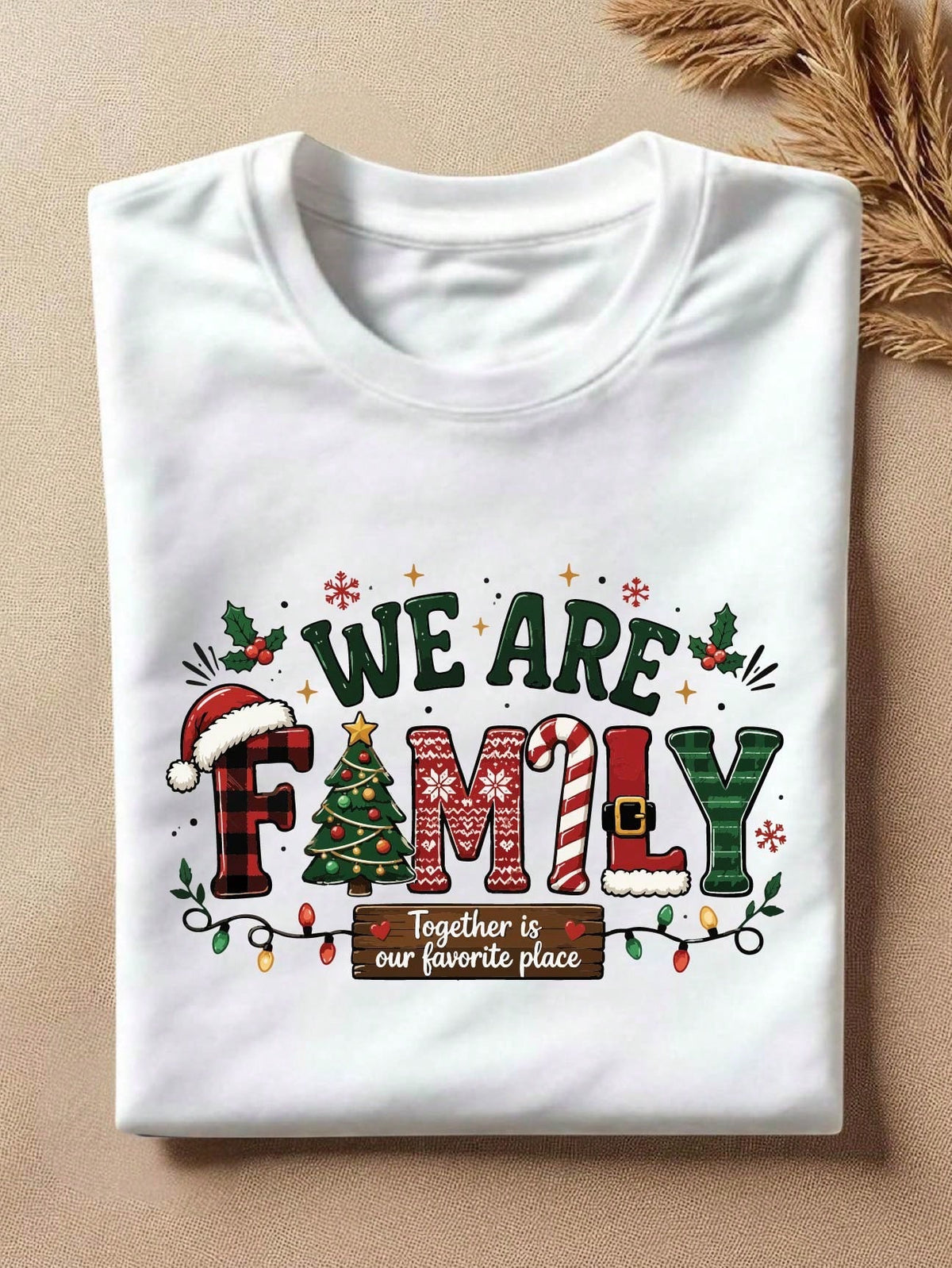 We Are Family Christmas T-Shirt