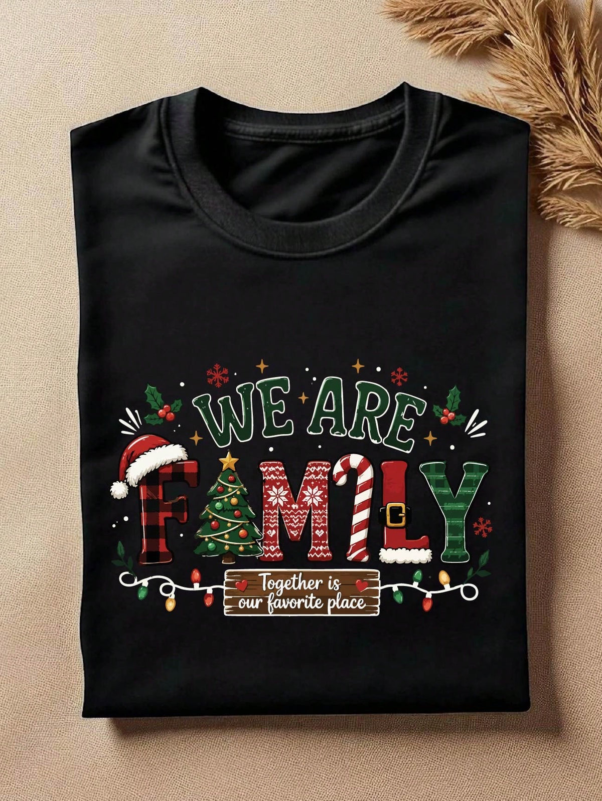 We Are Family Christmas T-Shirt