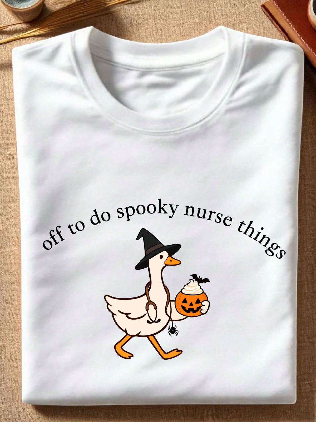 Off To Do Spooky Nurse Things T-Shirt