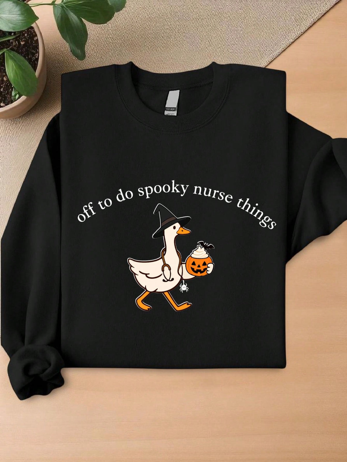 Off To Do Spooky Nurse Things Sweatshirt