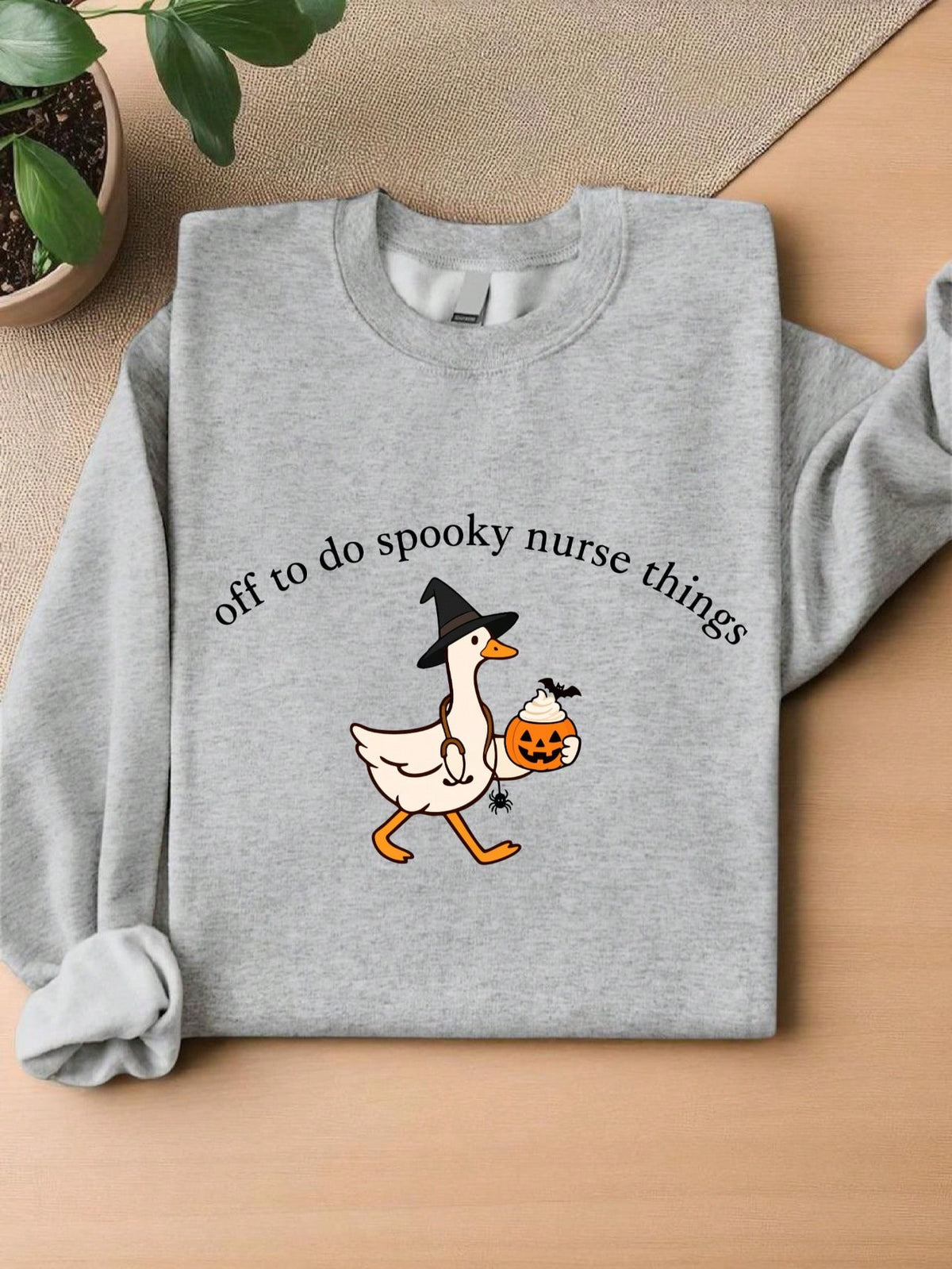 Off To Do Spooky Nurse Things Sweatshirt