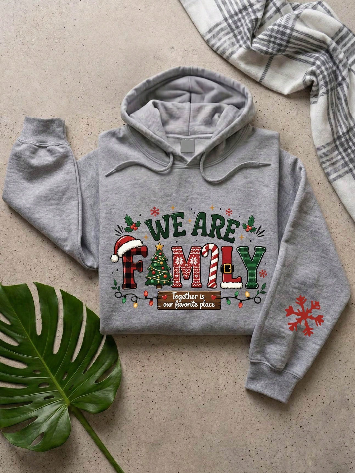 We Are Family Christmas Hoodie
